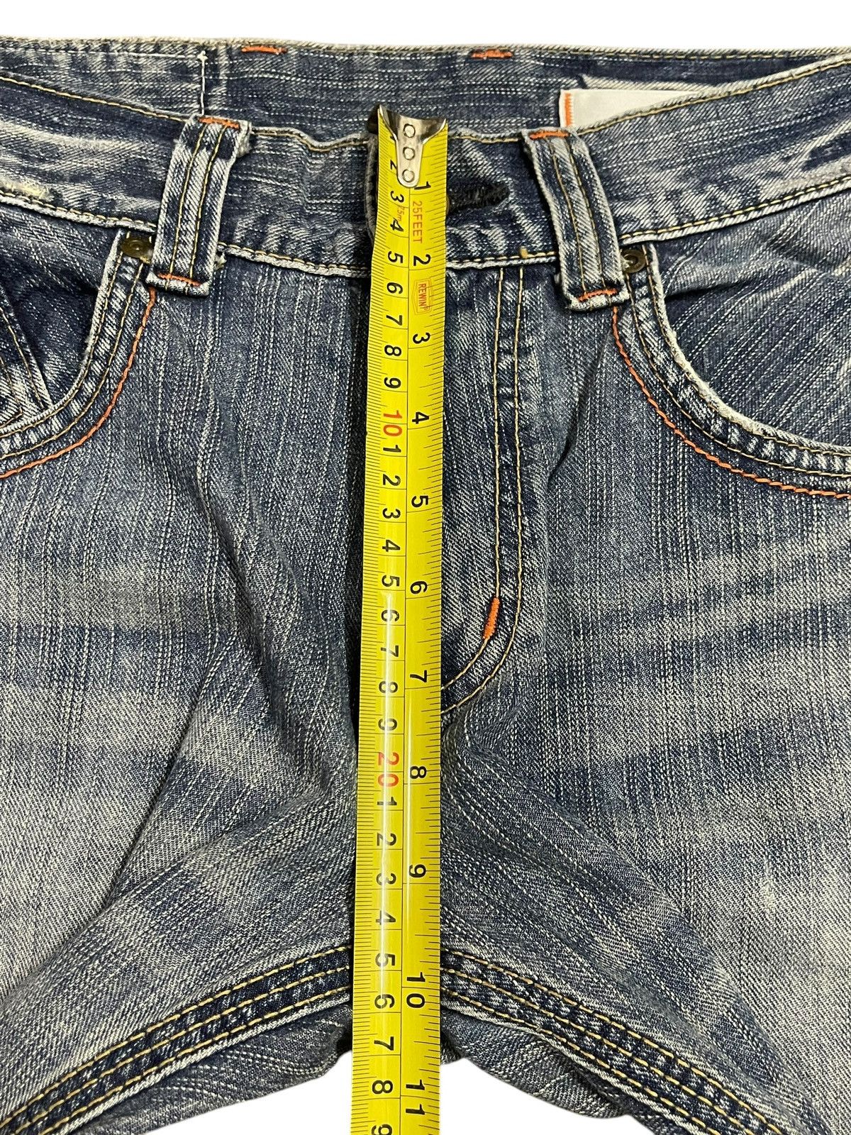 Edwin Edwin Exclusive Vintage XV Blue Faded Wash Style Loose Jeans Size US 30 / EU 46 - 14 Thumbnail