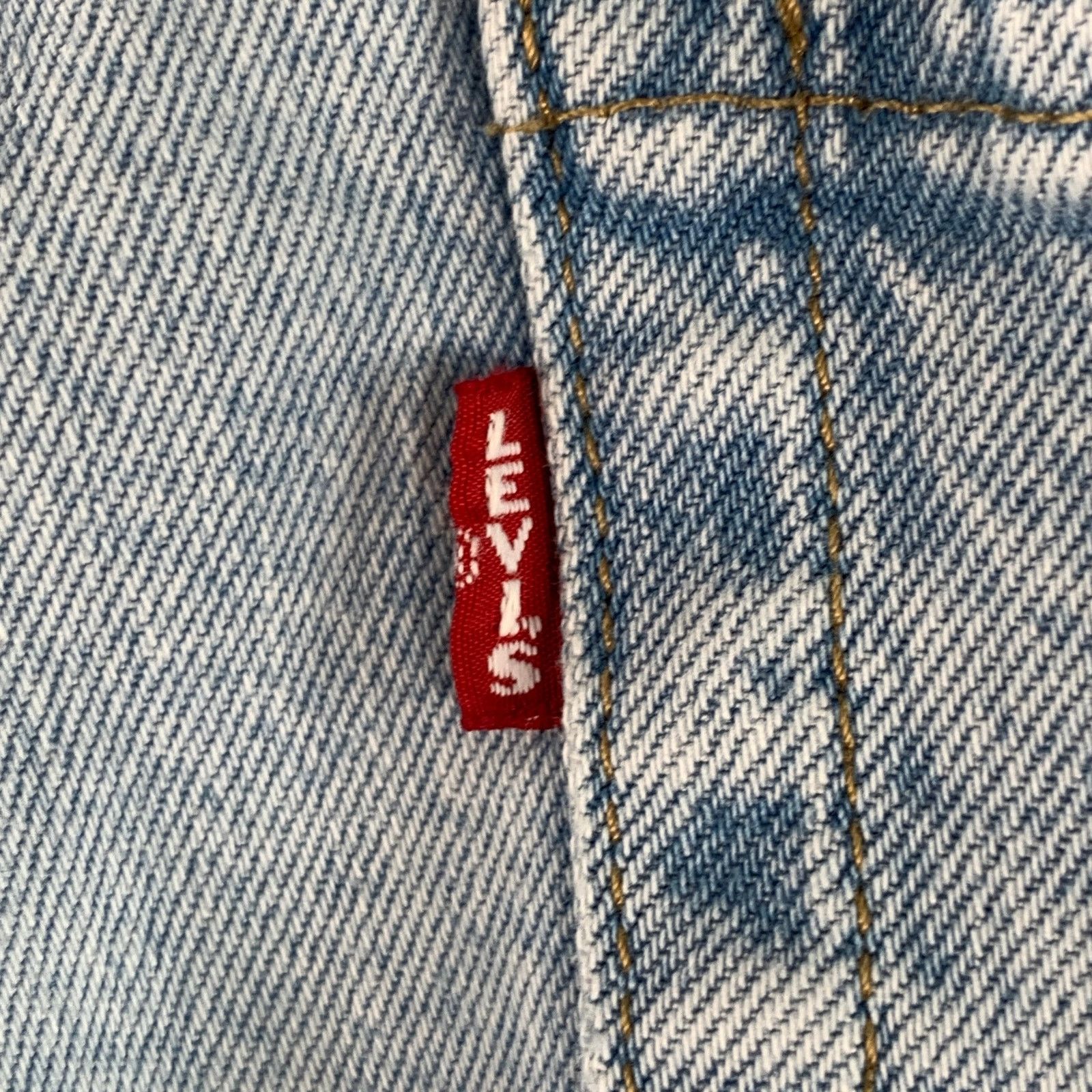 Levi's LEVI STRAUSS Size 32 Blue Cotton Five Pockets Straight Jeans Size US 32 / EU 48 - 5 Thumbnail