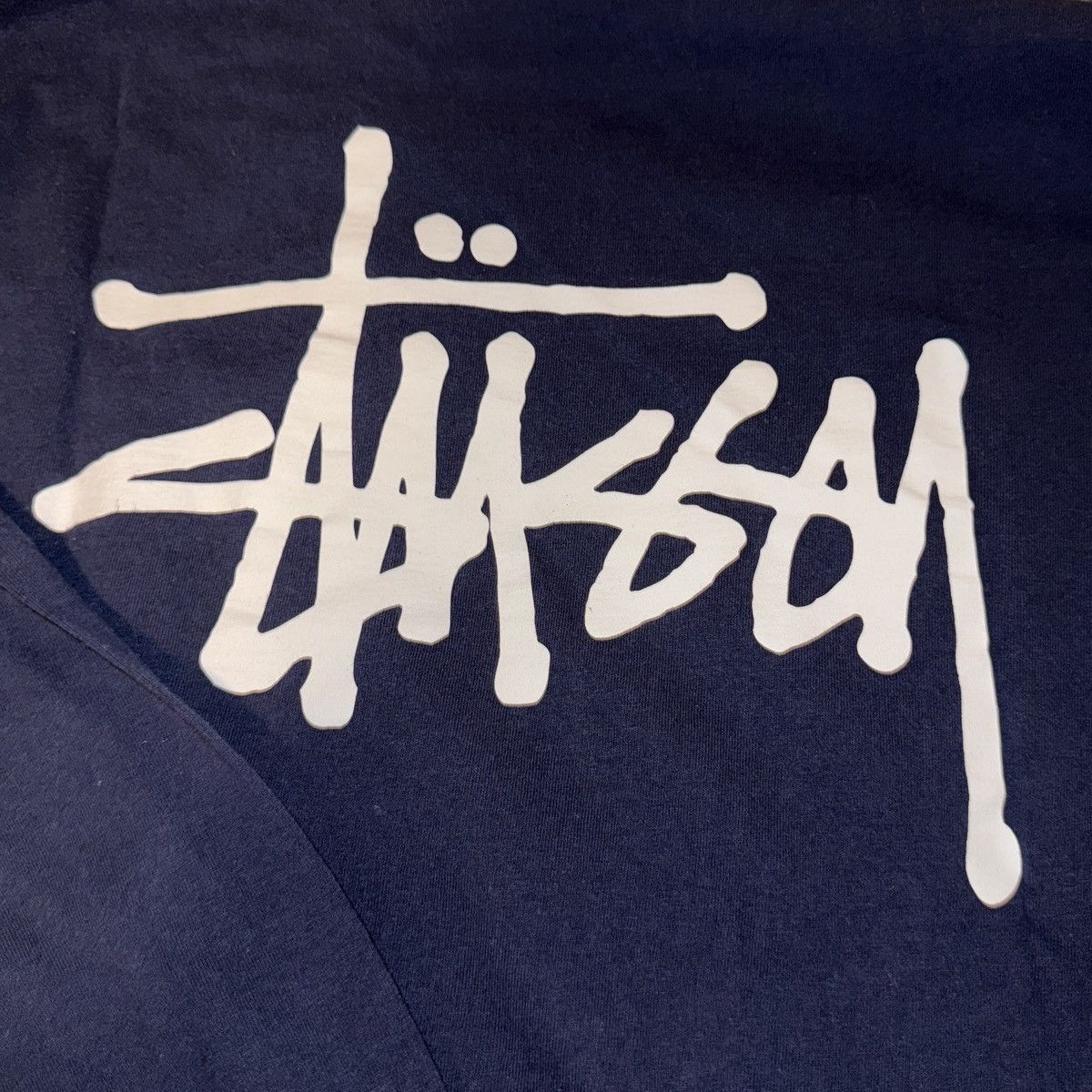 Stussy Stussy Stock Logo Longsleeve T Shirt Navy Size US L / EU 52-54 / 3 - 4 Thumbnail