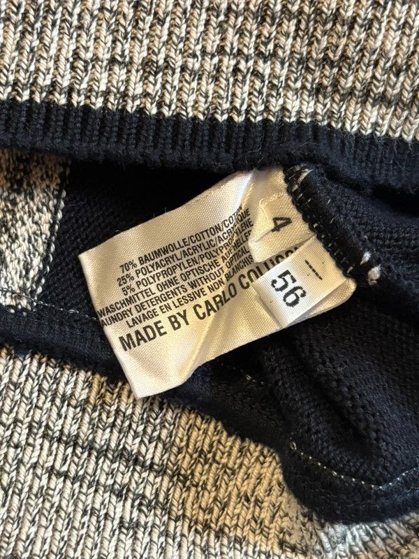Carlo Colucci Vintage Carlo Colucci 3D Knit Sweater Size US XL / EU 56 / 4 - 9 Thumbnail