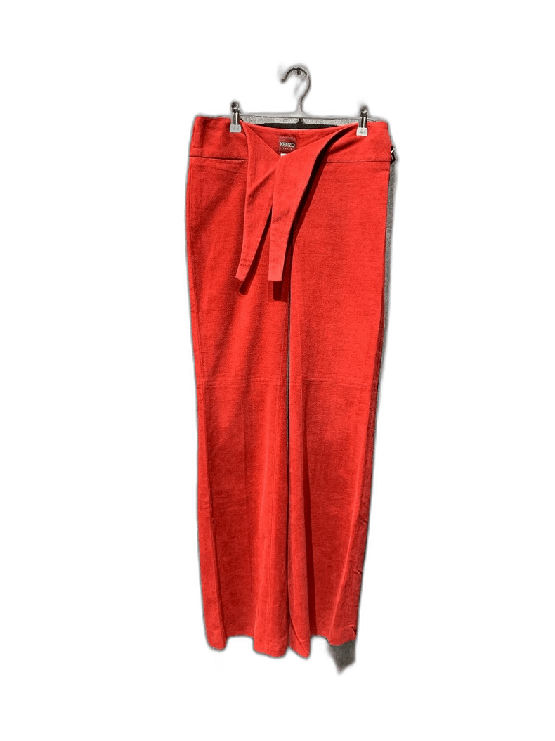 Kenzo Kenzo Red Casual Pants Size 36 Size 36" / US 14 / IT 50 - 1 Thumbnail