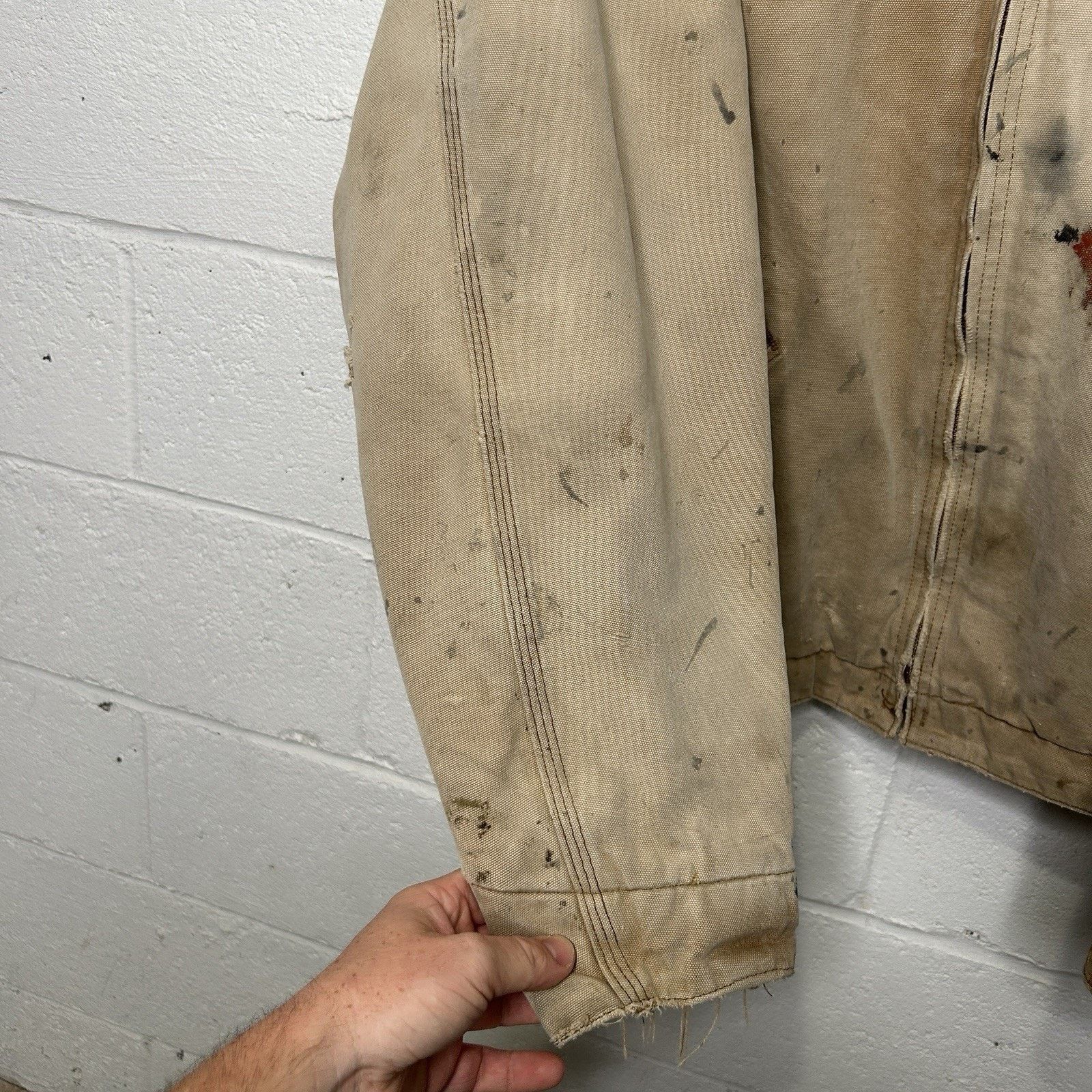 Carhartt Vintage Carhartt Blanket-Lined Detroit Jacket “Brown” J01 Size US XL / EU 56 / 4 - 7 Thumbnail