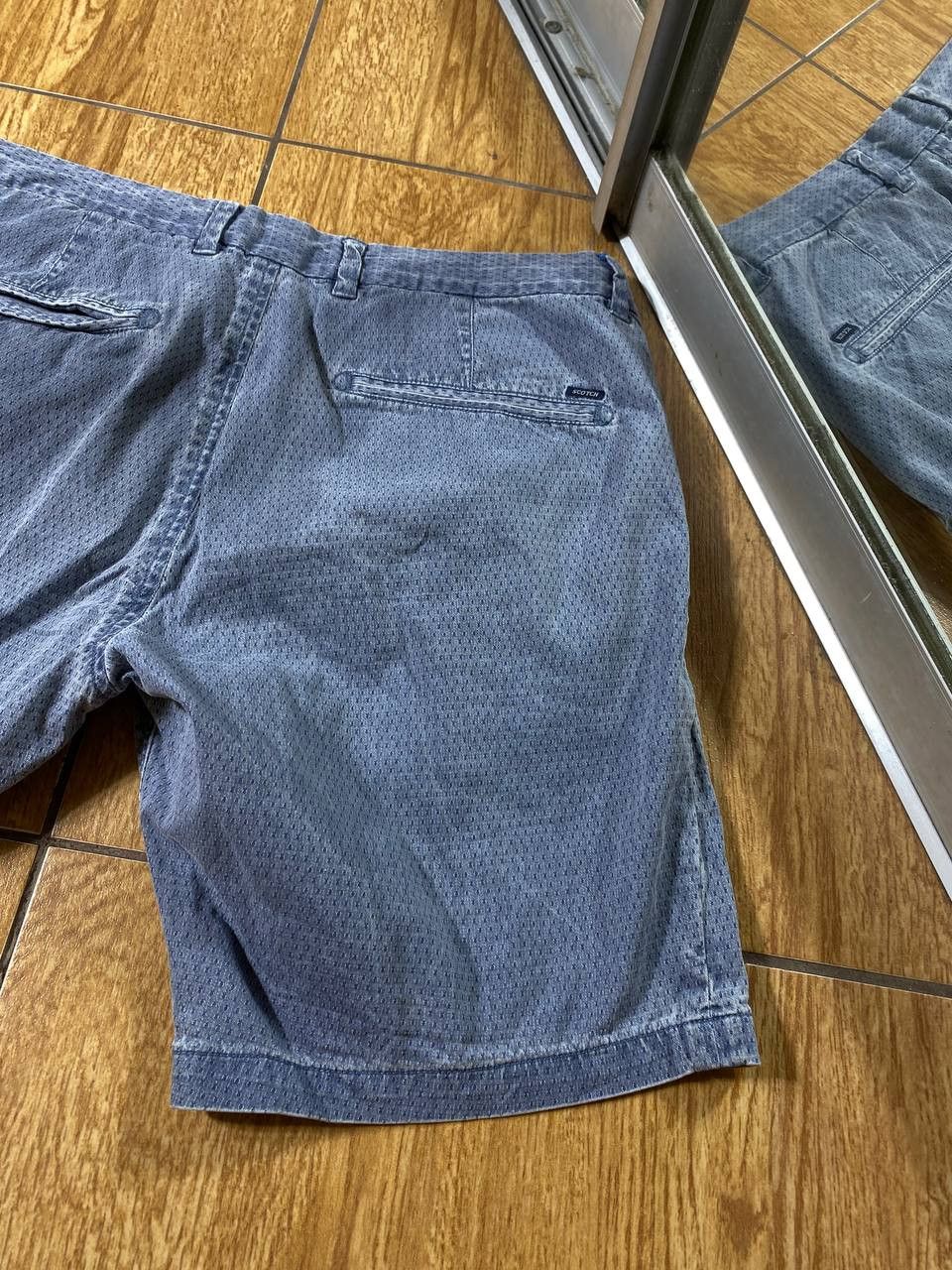 Scotch & Soda Scotch & Soda Blue Cotton 32 Shorts Size US 32 / EU 48 - 7 Thumbnail