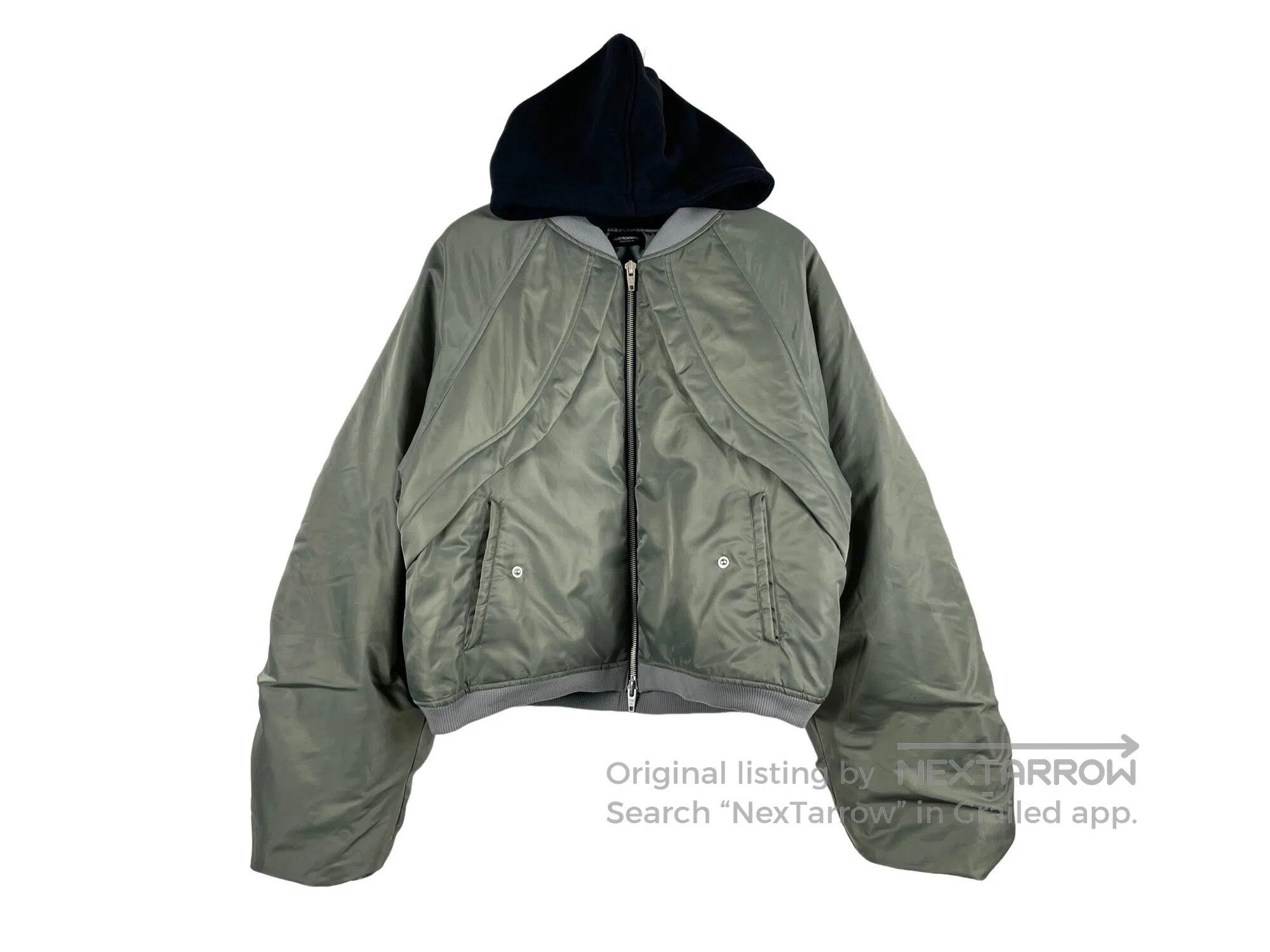 Other Far Archive Scimitar Oversized Sleeve Nylon Bomber Cotton Size US S / EU 44-46 / 1 - 1 Thumbnail