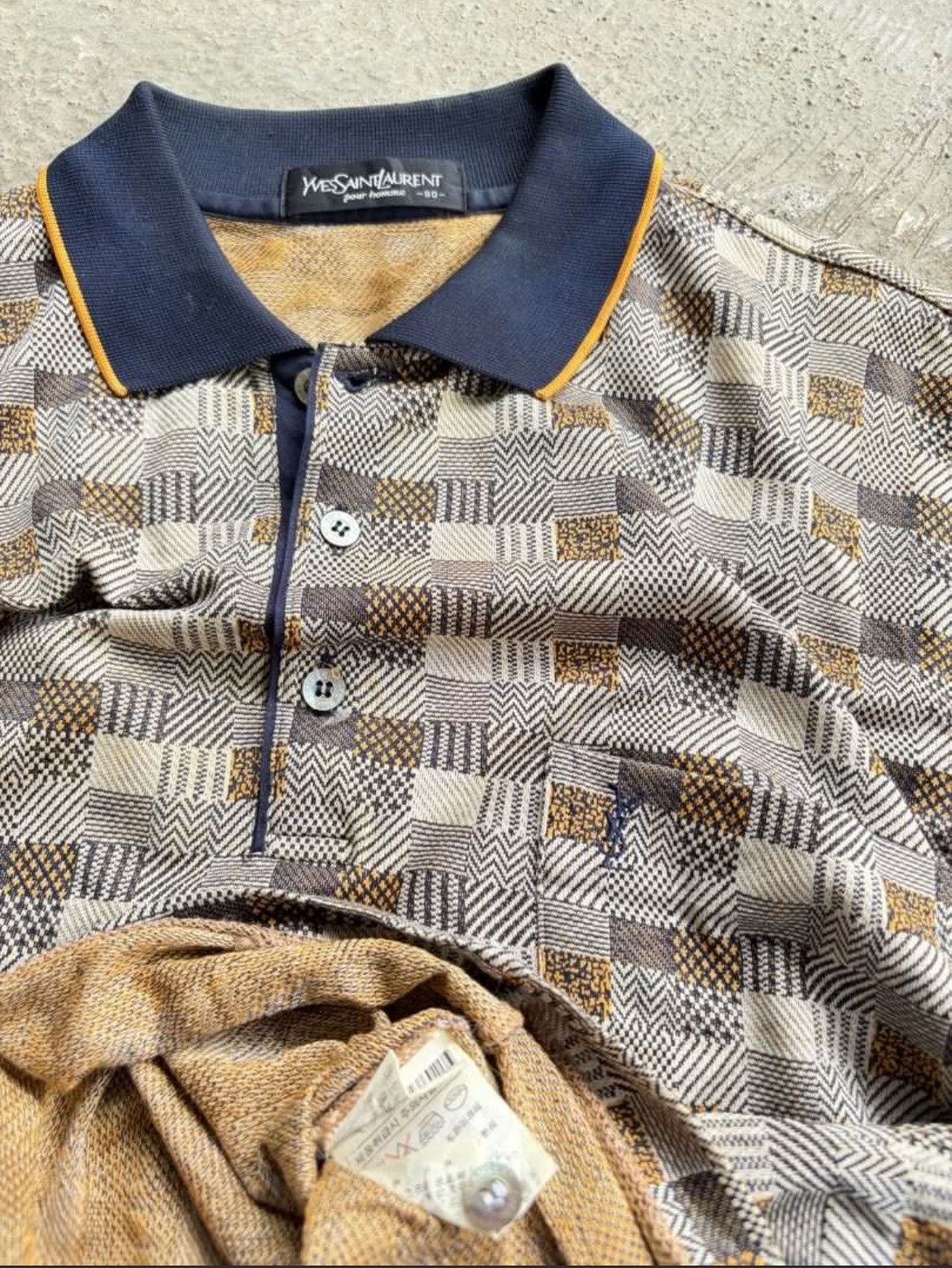 Yves Saint Laurent Yves Saint Laurent YSL Poloshirt Size US M / EU 48-50 / 2 - 3 Thumbnail