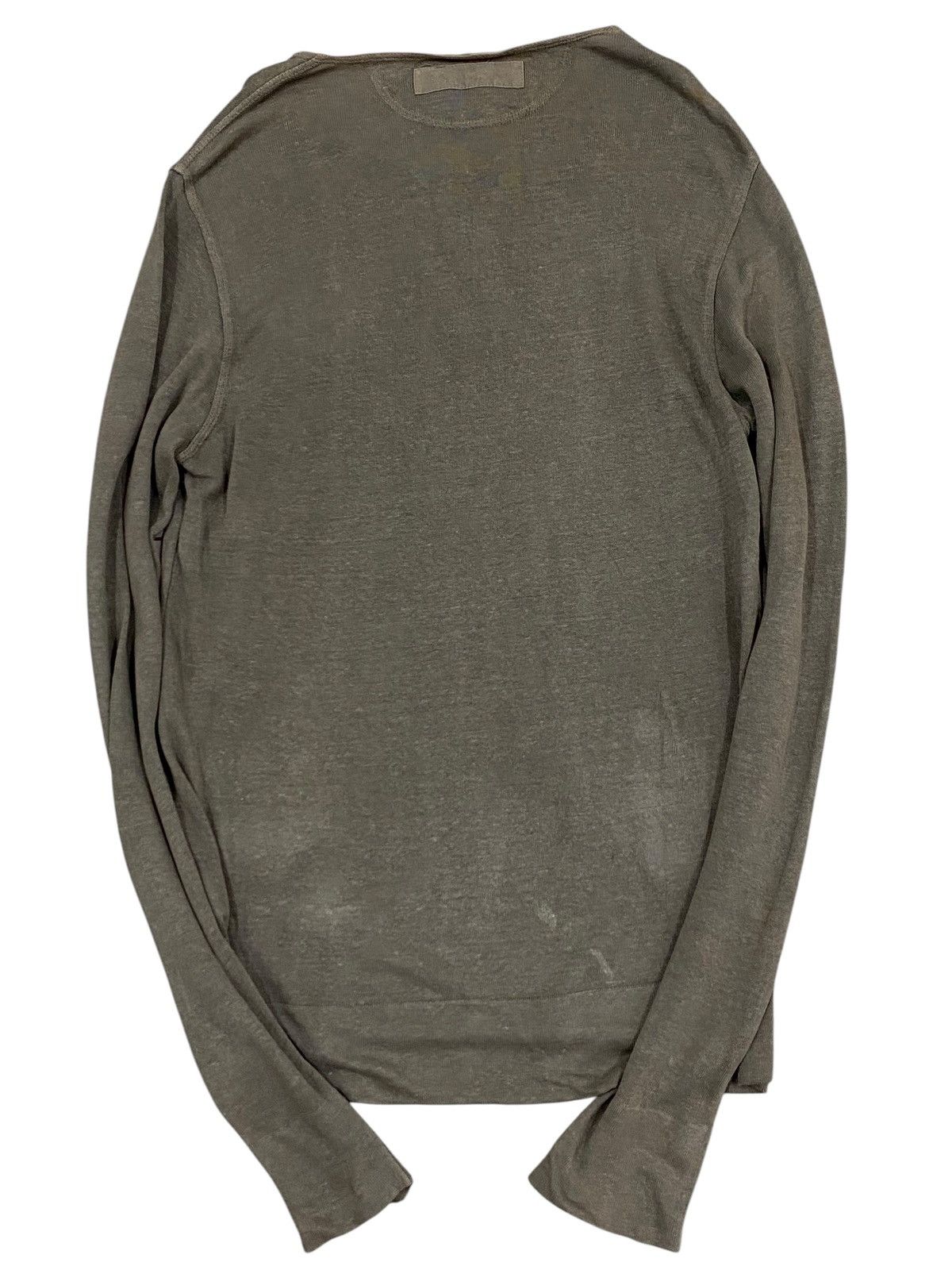 Transit Uomo Vtg Transit Uomo Knitwear Linen Size US M / EU 48-50 / 2 - 2 Thumbnail