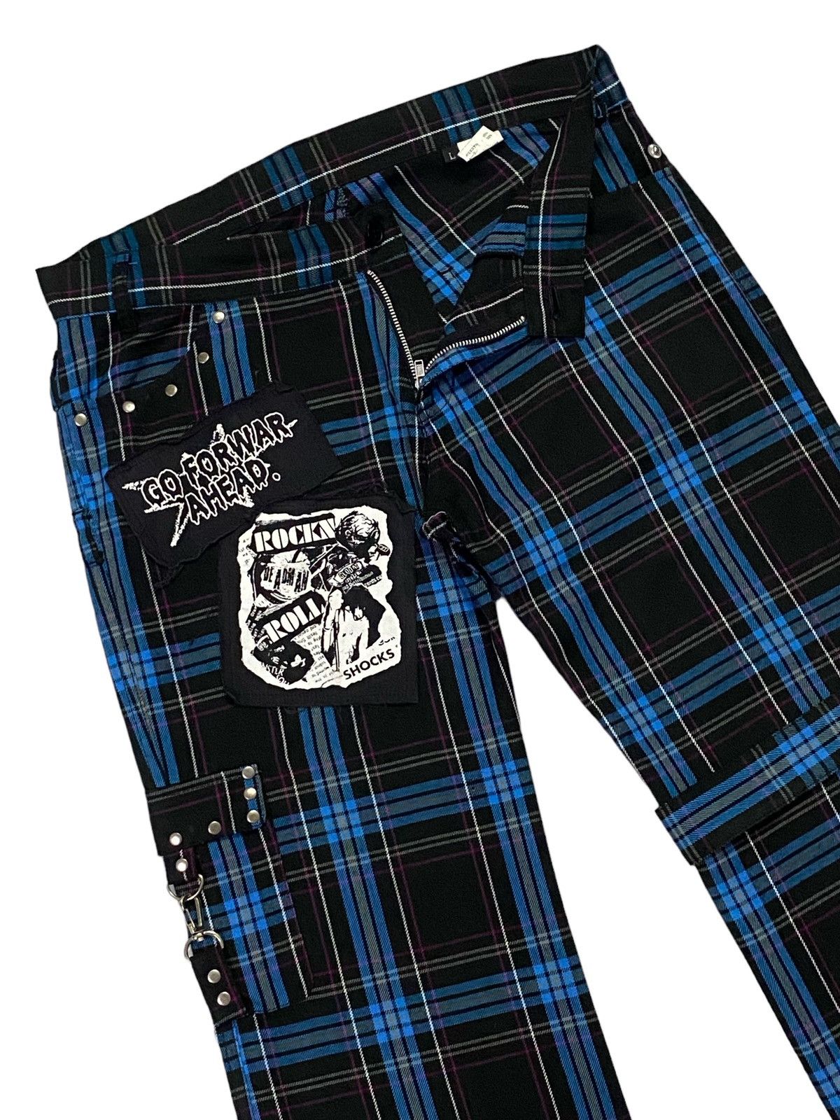 Japanese Brand × Revenge × Seditionaries Sex Pot Revenge Flare Bondage Pants Size US 30 / EU 46 - 17 Thumbnail
