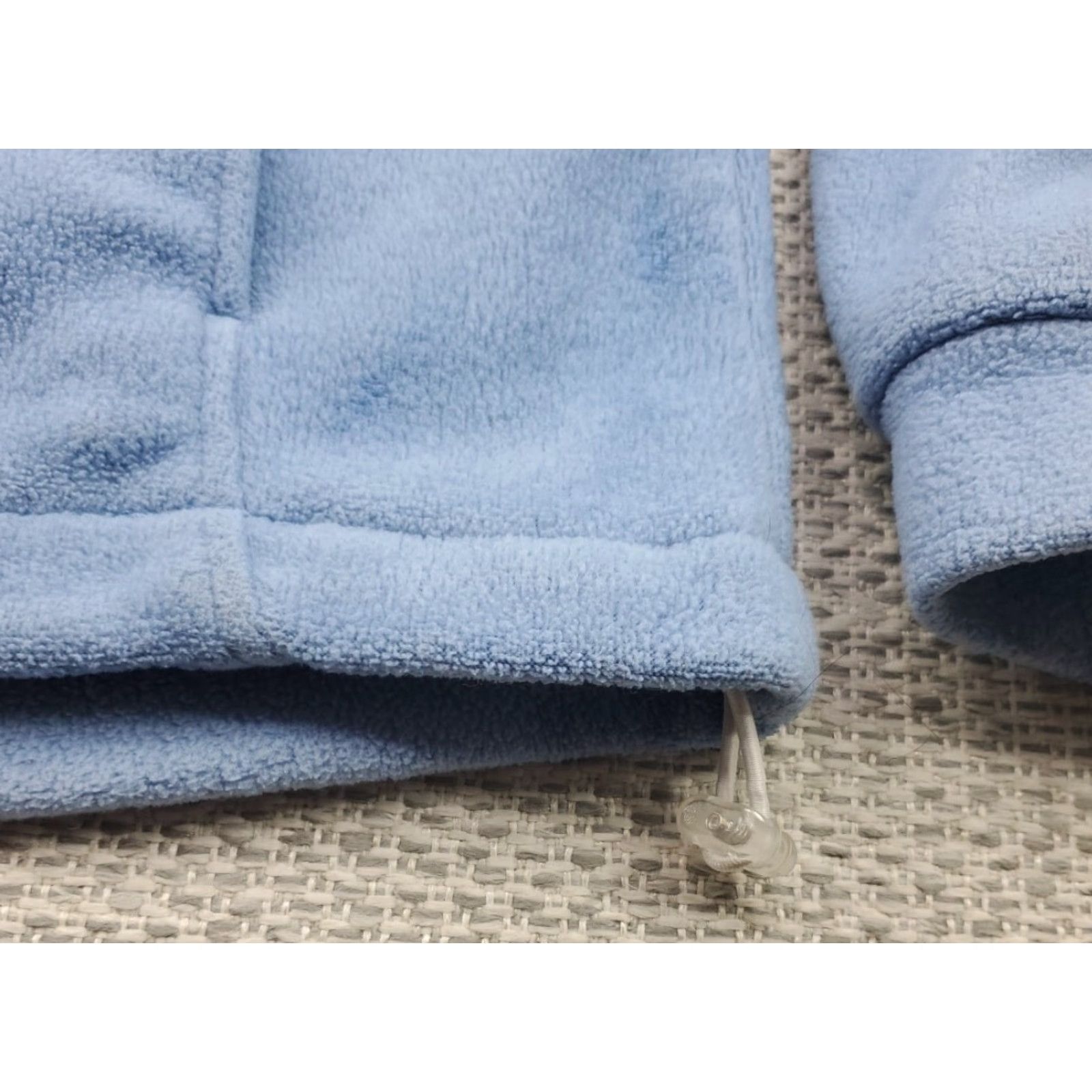 Vintage Columbia Core Jacket Womens 1X Plus Fleece Full Zip Long Sleeve Light Blue Size XL / US 12-14 / IT 48-50 - 7 Thumbnail