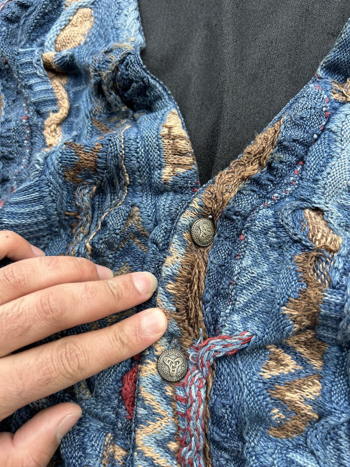 Coogi 💥RARE💥 CRAZY COOGI BLUES VEST Size US M / EU 48-50 / 2 - 8 Thumbnail
