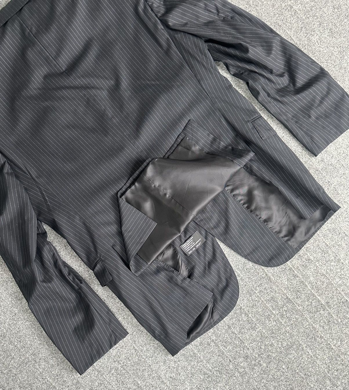 Ralph Lauren Black Label Ralph Lauren - Black Label - Austin 2B NT Pin Dot Stripes Size 42R - 9 Thumbnail