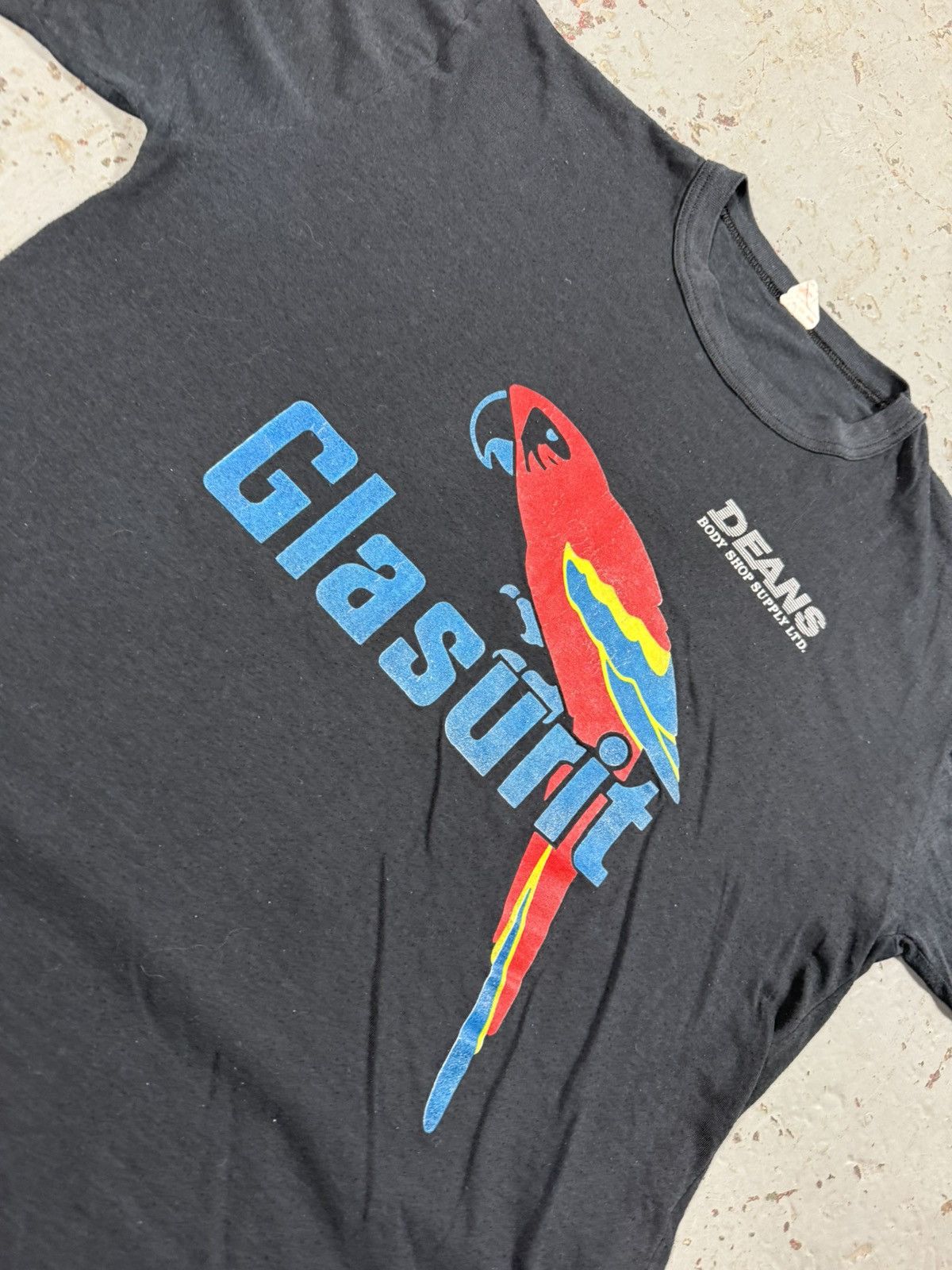 Vintage Vintage Single Stitch Glasurit Parrot Tee Size US L / EU 52-54 / 3 - 2 Thumbnail