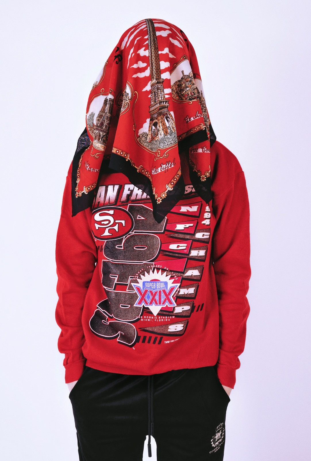 NFL × Vintage 1994 San Francisco 49ers Vintage NFL Jumper /A1553 Size US M / EU 48-50 / 2 - 4 Thumbnail