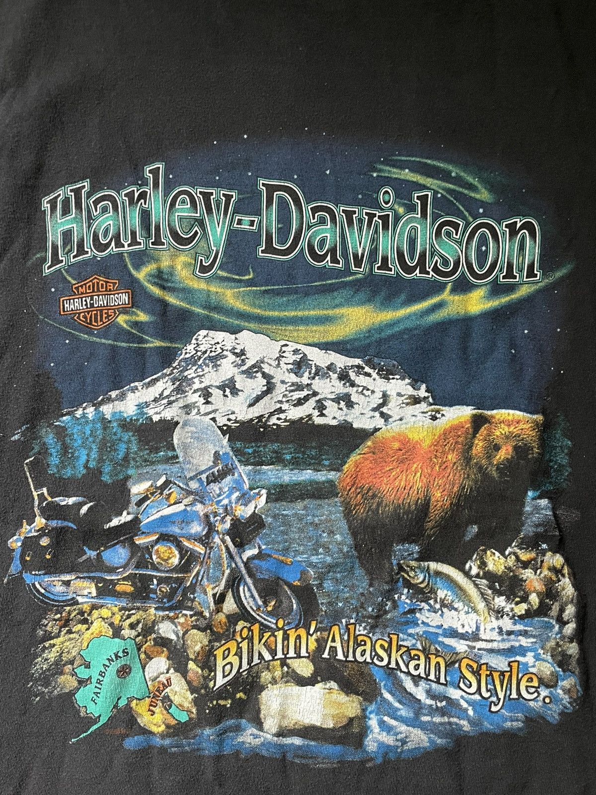 Harley Davidson × Vintage Vintage Harley Davidson Graphic Size US XL / EU 56 / 4 - 3 Thumbnail