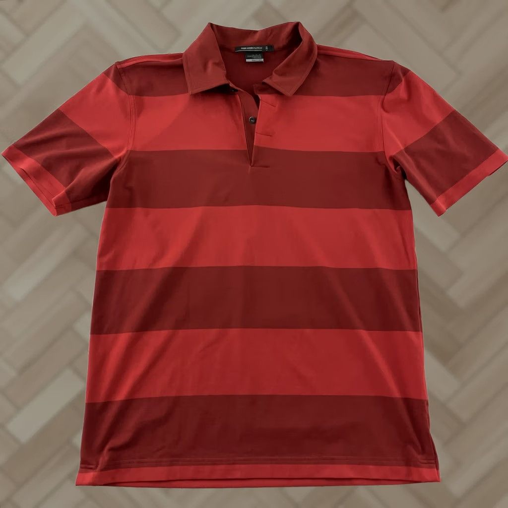 Vintage Tiger Woods Shirt Polo Red Striped Short Sleeve XL Men’s Counterpart: Polo Shirt Tiger Woods XL Red Striped Short Sleeve Polo Shirt Men’s Size US XL / EU 56 / 4 - 1 Thumbnail
