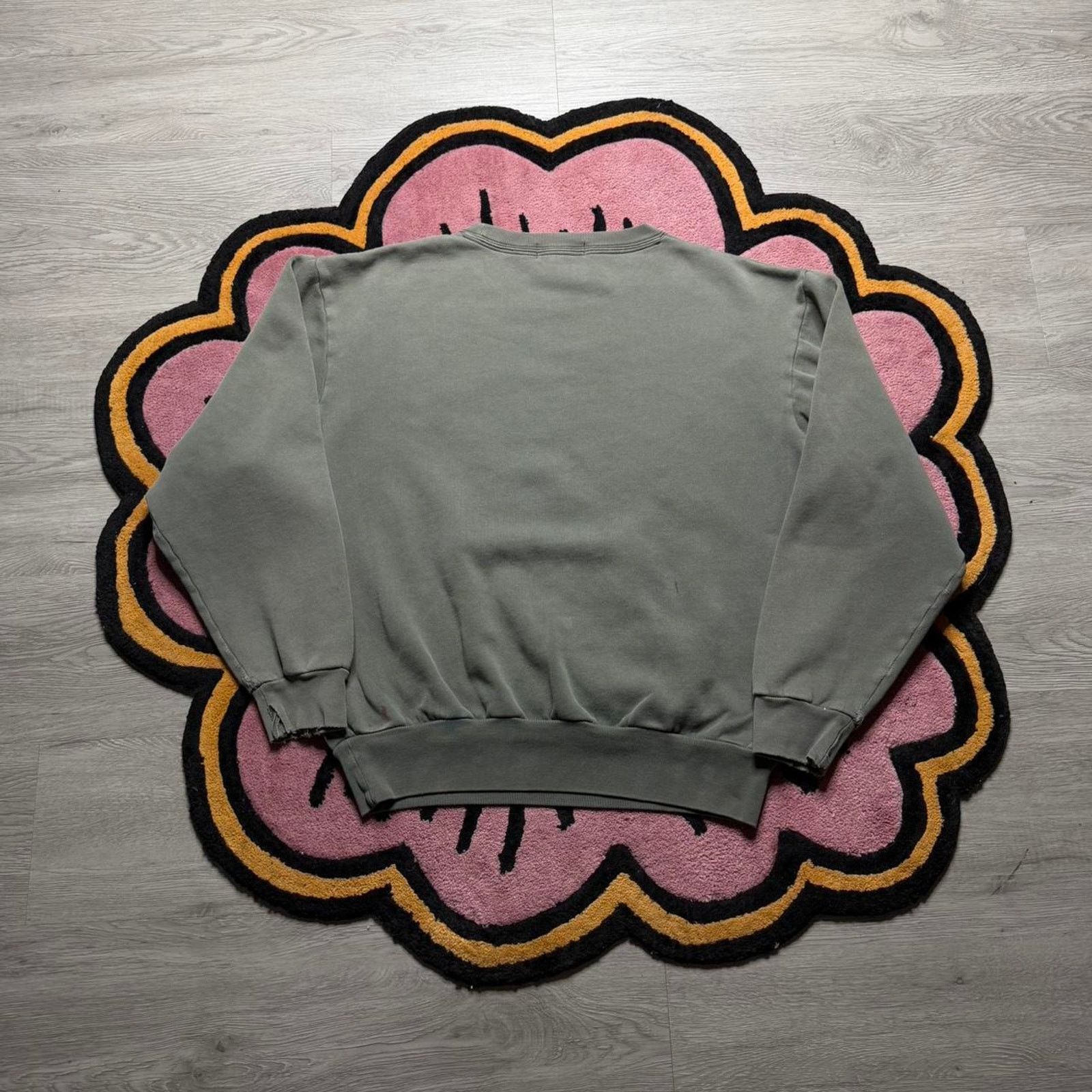Polo Ralph Lauren × Ralph Lauren × Vintage Vintage 90’s Polo Ralph Lauren Distressed Logo Sweatshirt Size US M / EU 48-50 / 2 - 6 Thumbnail