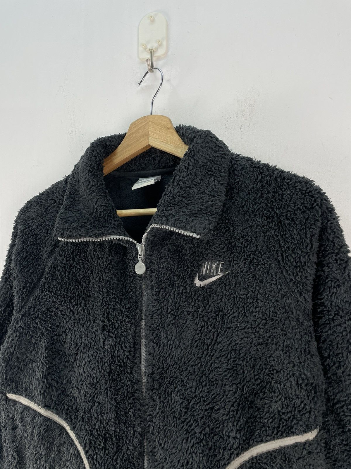 Nike Nike Fleece Jacket Sherpa Y2K Size US S / EU 44-46 / 1 - 3 Thumbnail