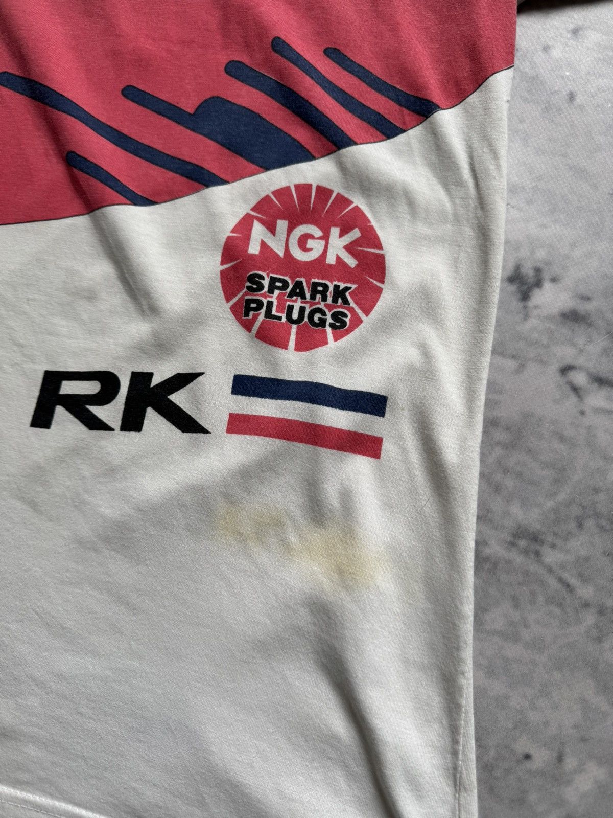 Honda × Vintage 🚗🌪️FADE HONDA RACING TEE VINTAGE NSR Size US L / EU 52-54 / 3 - 6 Thumbnail