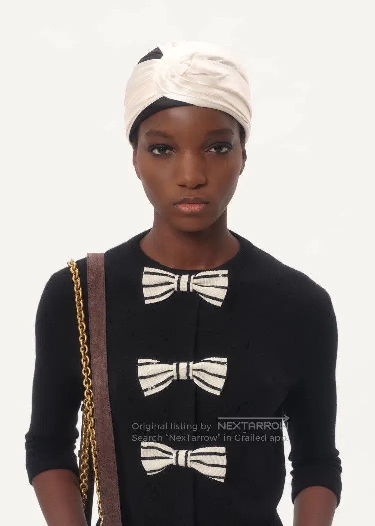 Valentino Valentino Wool embroidered bow cardigan Size S / US 4 / IT 40 - 5 Thumbnail