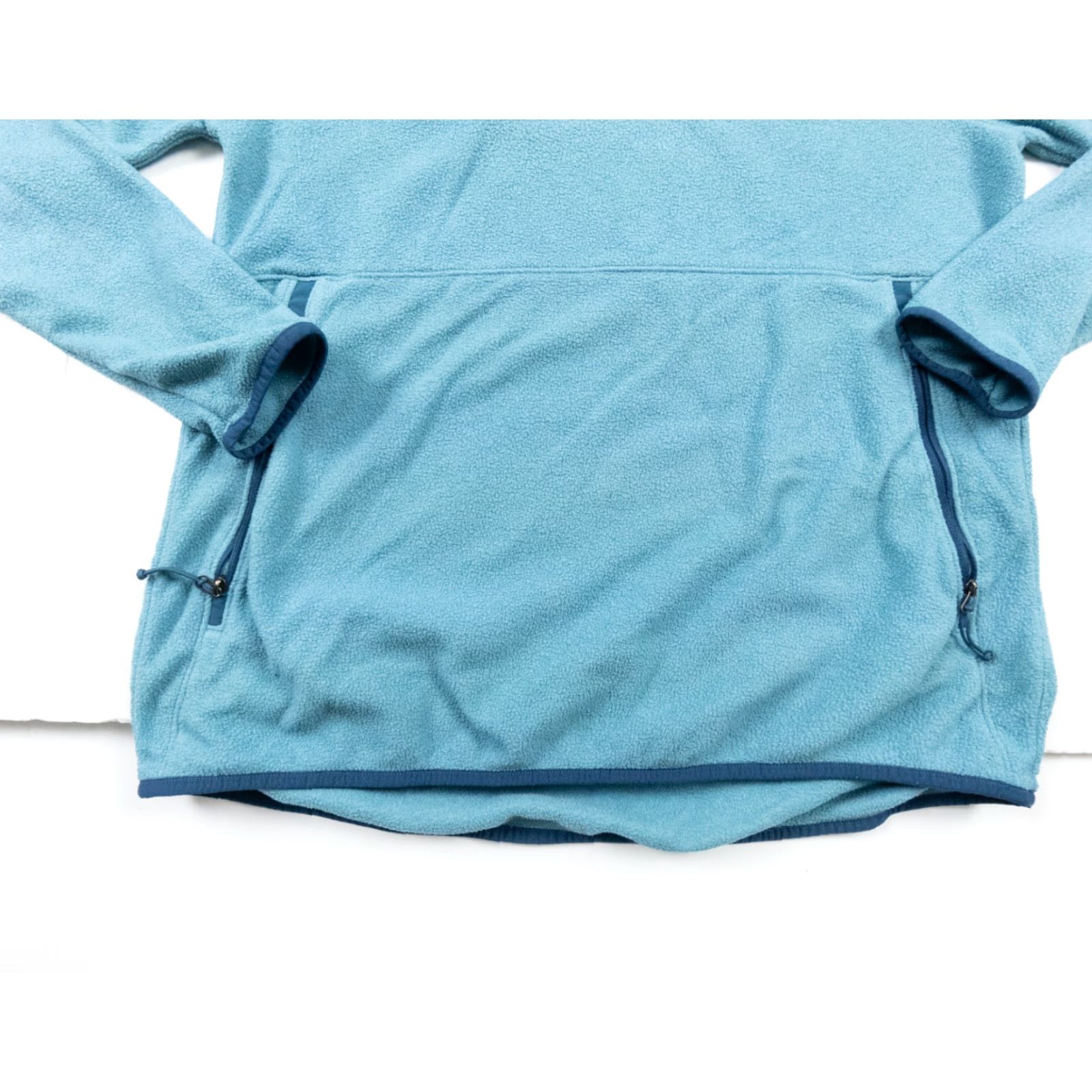 The North Face The North Face Women’s Lightweight Hooded Fleece Pullover Sweatshirt Blue Small Size S Long Sleeve Casual Pullover Lightweight Fleece Accent Logo | 佰 Size S / US 4 / IT 40 - 4 Thumbnail