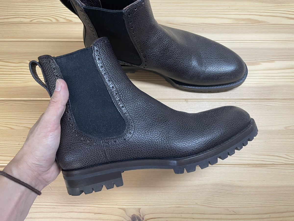 Dries Van Noten Dries Van Noten Pebble Grain Chelsea boots Size US 7.5 / EU 40-41 - 1 Thumbnail