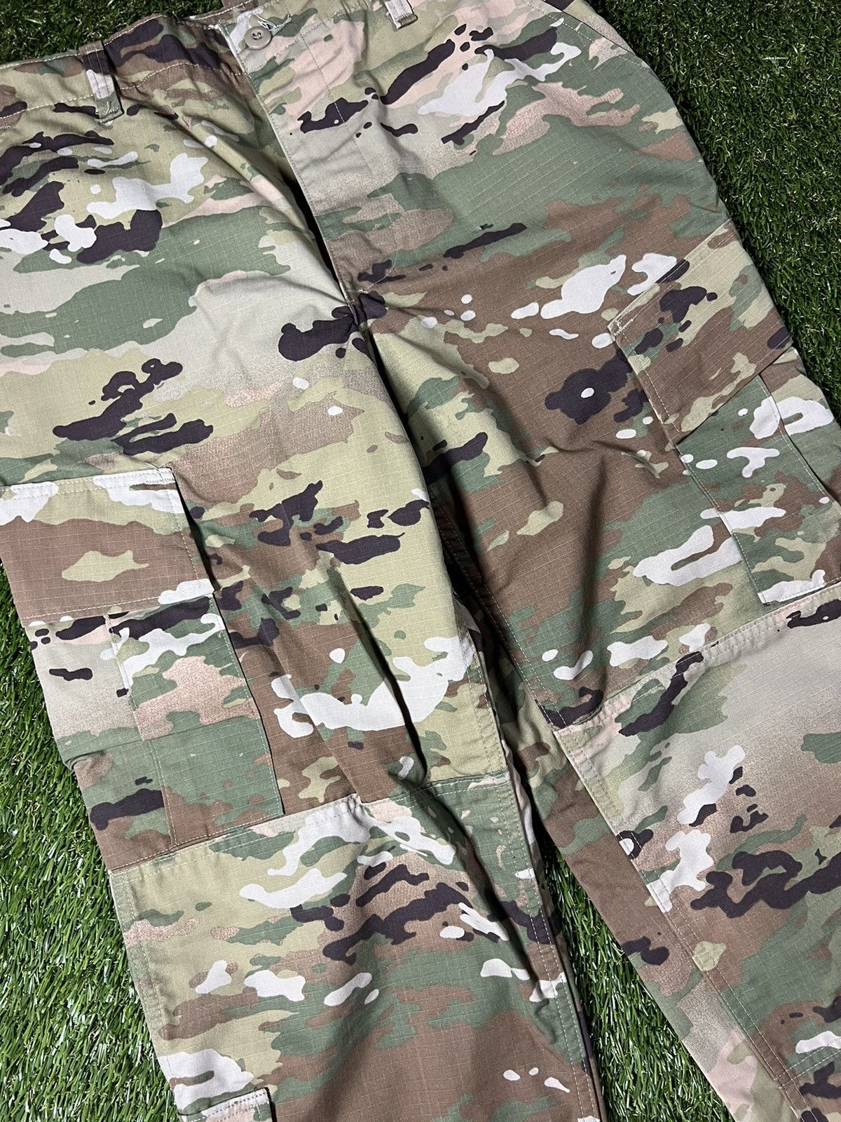 Vintage Vintage 90s Desert Camo Military Issued Baggy Tactical Pants Size US 32 / EU 48 - 2 Thumbnail