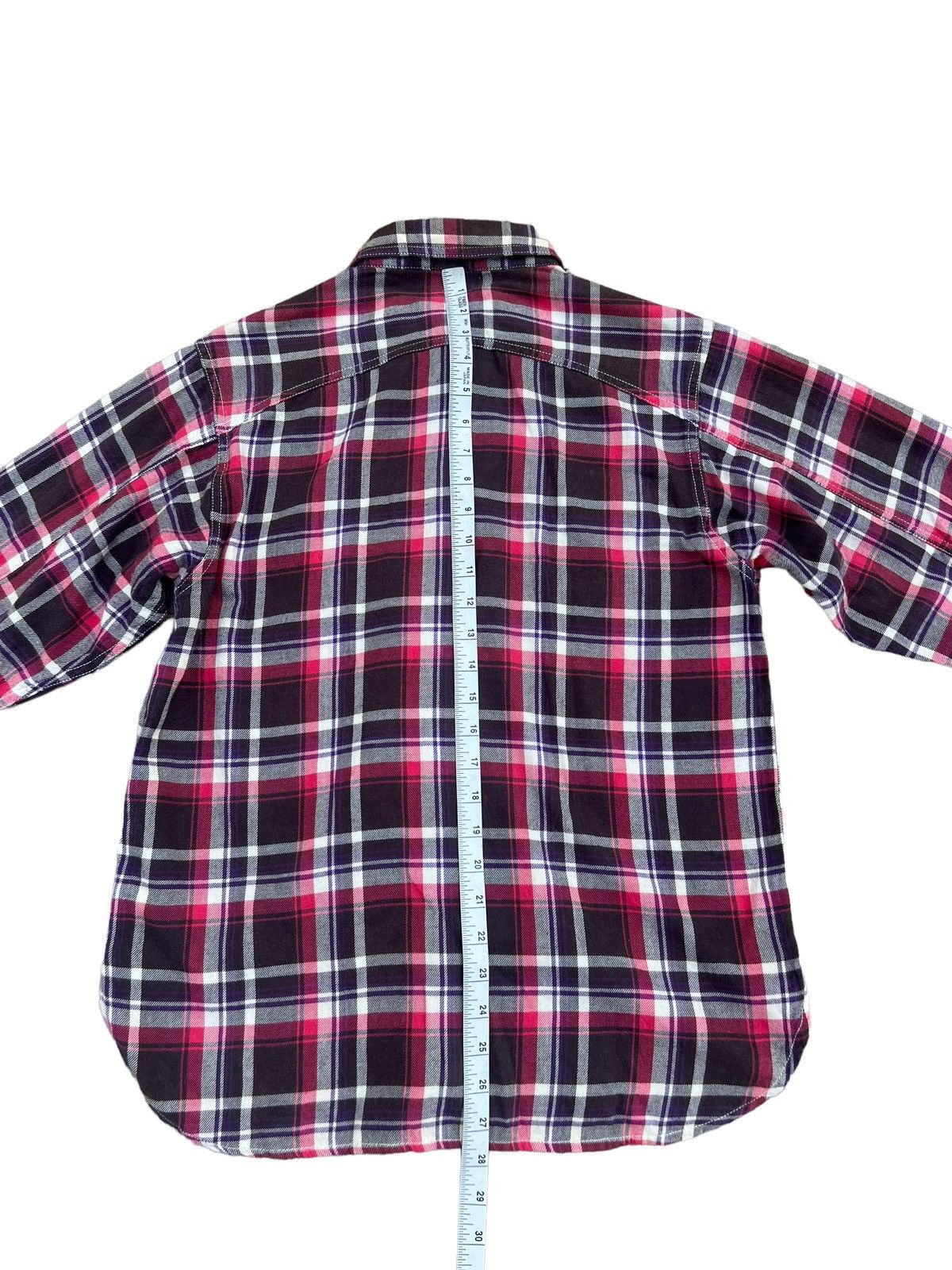 Cushman Cushman Japan Chin Strap Gusset Flannel Shirt Size US M / EU 48-50 / 2 - 5 Thumbnail