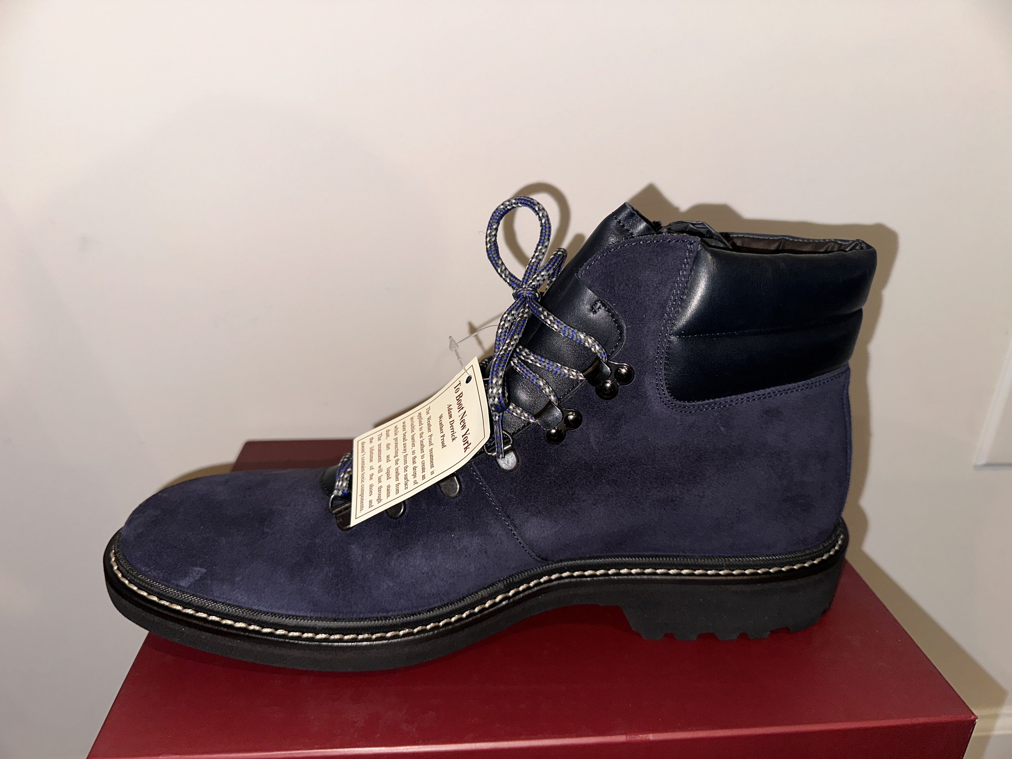 To Boot New York To Boot New York Clark Suede Hiking Boots $495 size 12(45) Size US 12 / EU 45 - 10 Thumbnail