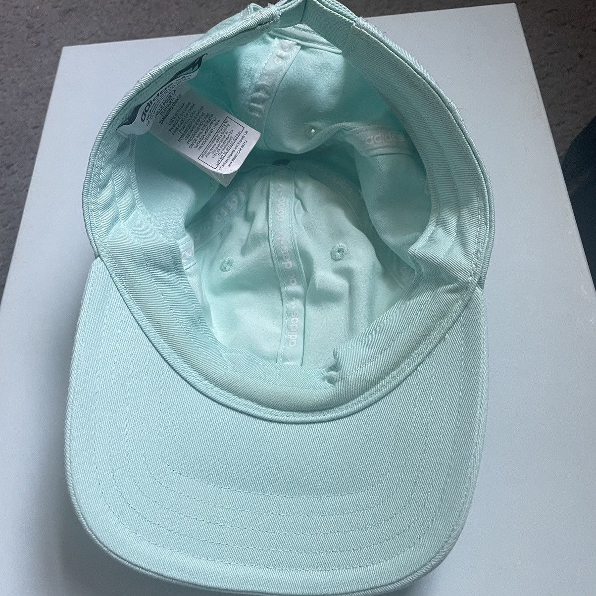 Adidas Adidas Originals Trefoil Logo Adjustable Cap in Green Size ONE SIZE - 2 Thumbnail