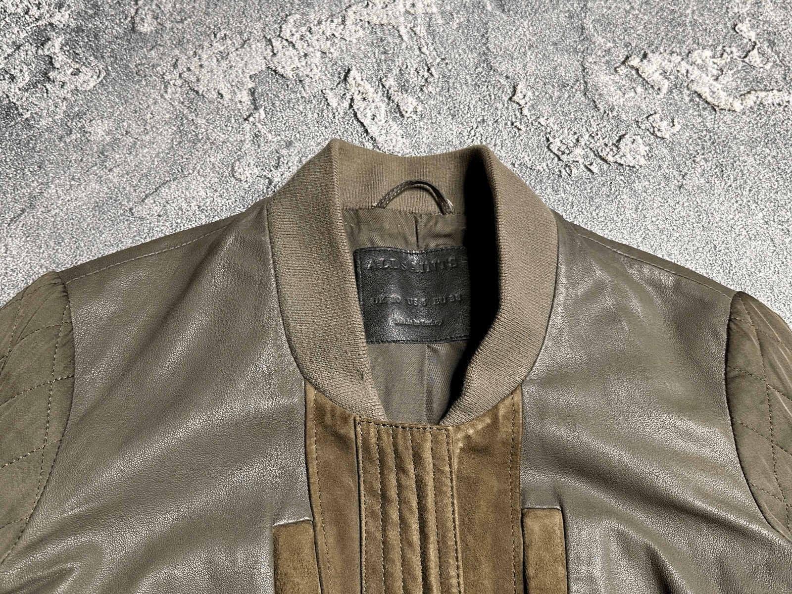 Allsaints AllSaints darnley leather bomber UK10 Size M / US 6-8 / IT 42-44 - 3 Thumbnail