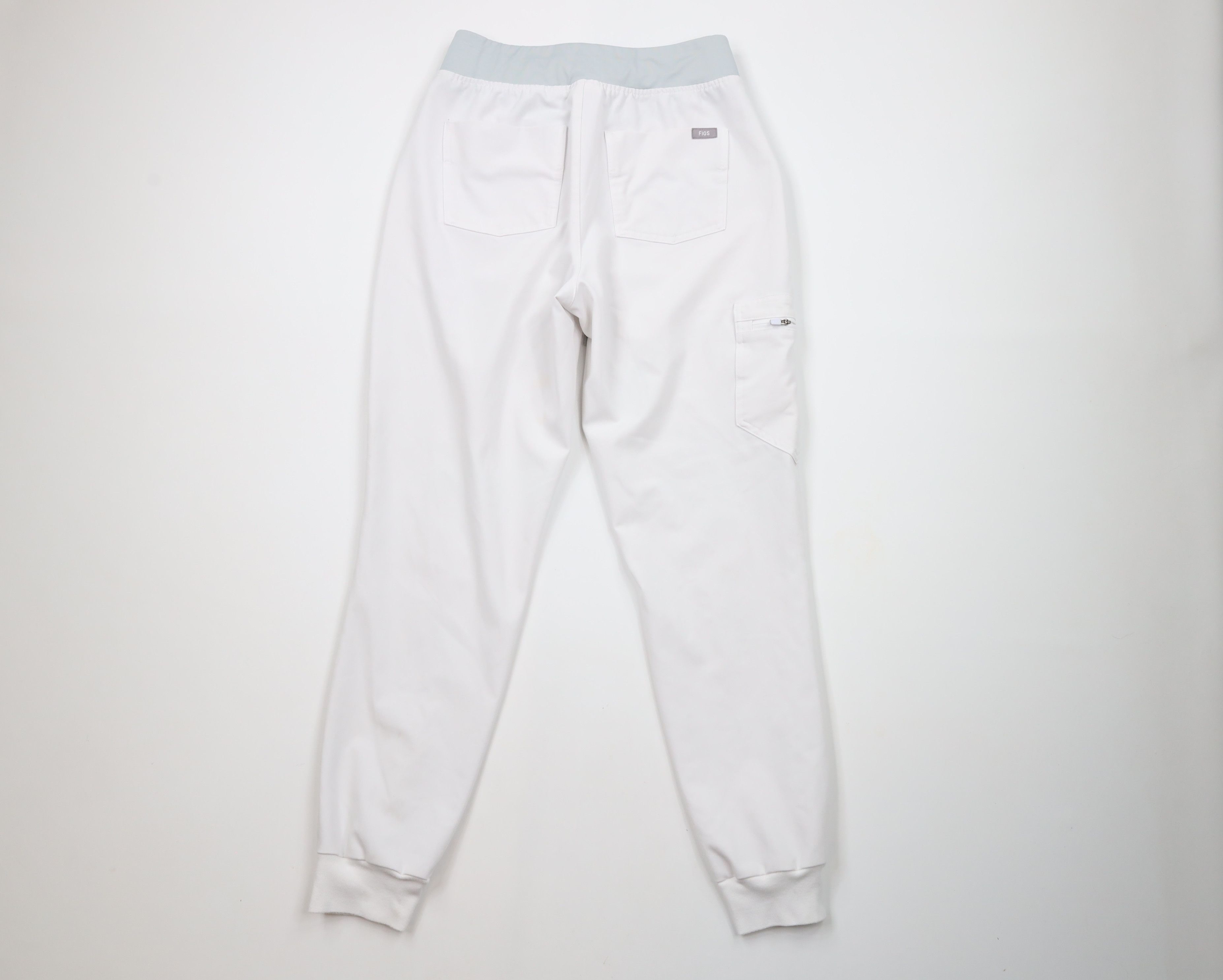 Vintage Figs Technical Collection Nurse Scrubs Joggers Pants White Size 25" / US 0 / IT 36 - 8 Thumbnail