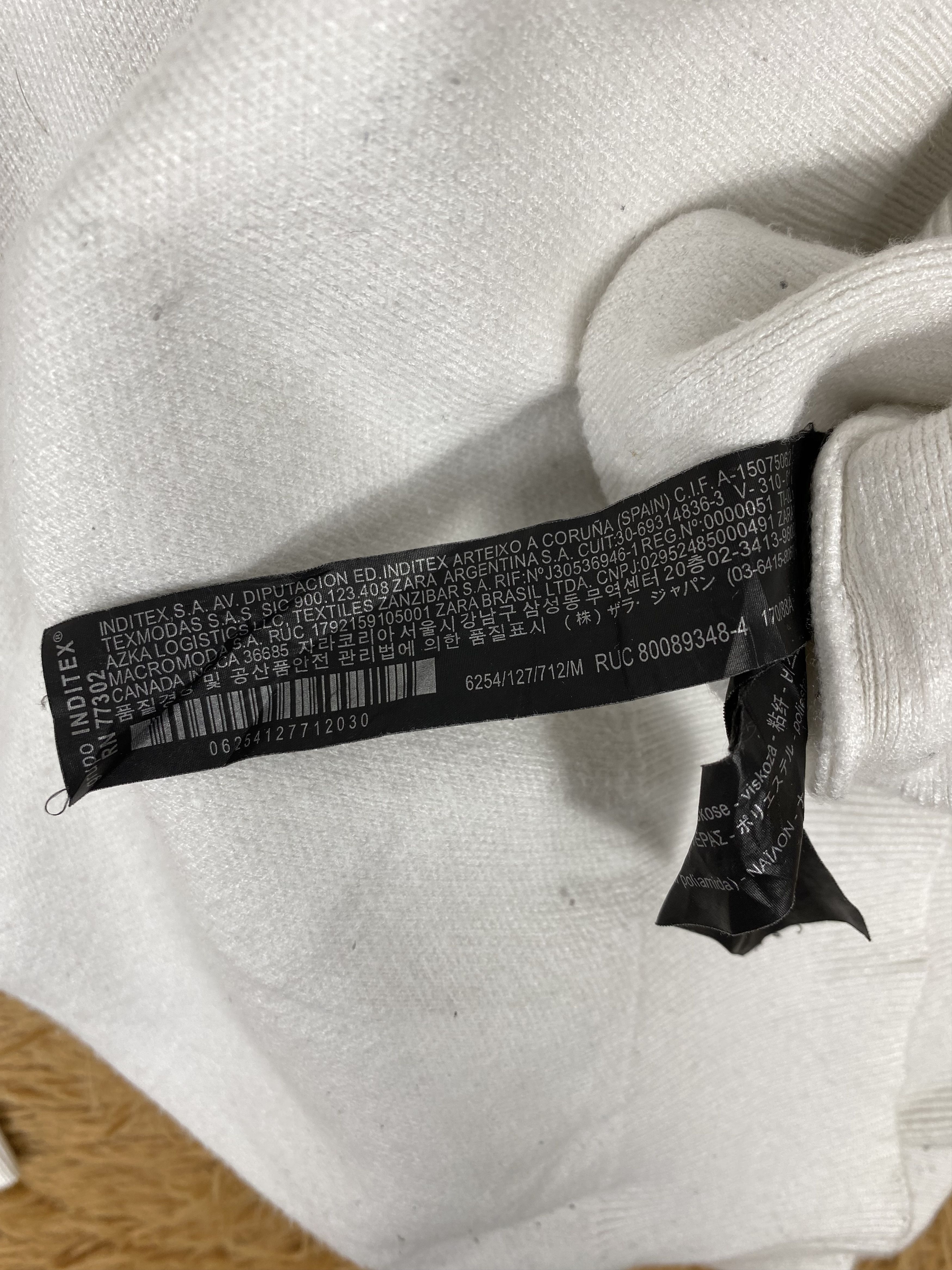Zara Vintage Zara Knit Sweatshirts PS0034 Size US XL / EU 56 / 4 - 5 Thumbnail