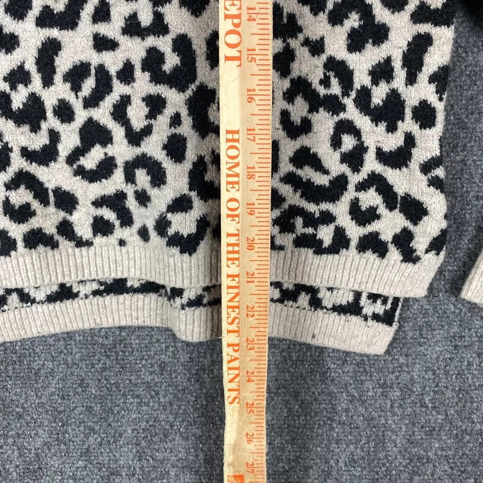 Other Yes Lola Sweater Women's Small Pullover Cheetah Print S Size S / US 4 / IT 40 - 5 Thumbnail