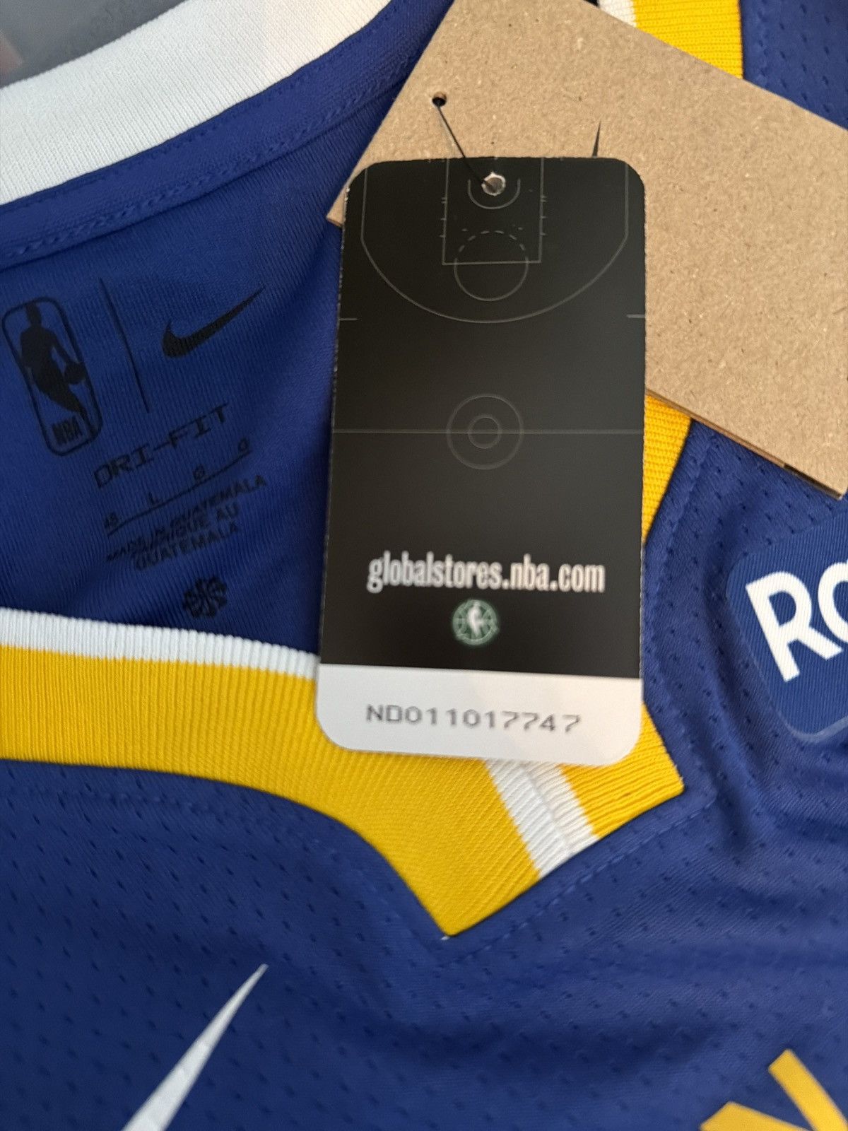 Nike Golden State Warriors KlayThompson 21-22 Icon Edition Jersey Size ONE SIZE - 8 Thumbnail