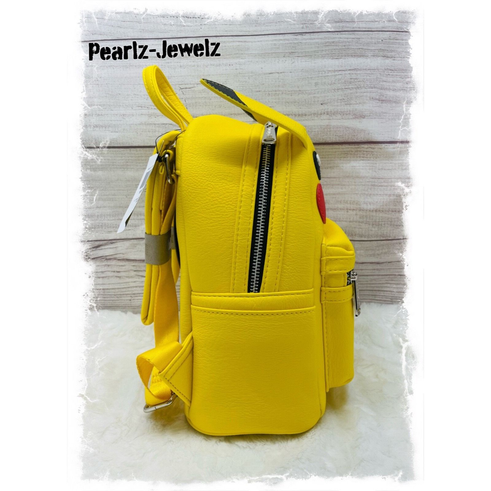 Disney Loungefly Pokemon Pikachu Winking Cosplay Figural Mini Backp Size ONE SIZE - 2 Thumbnail