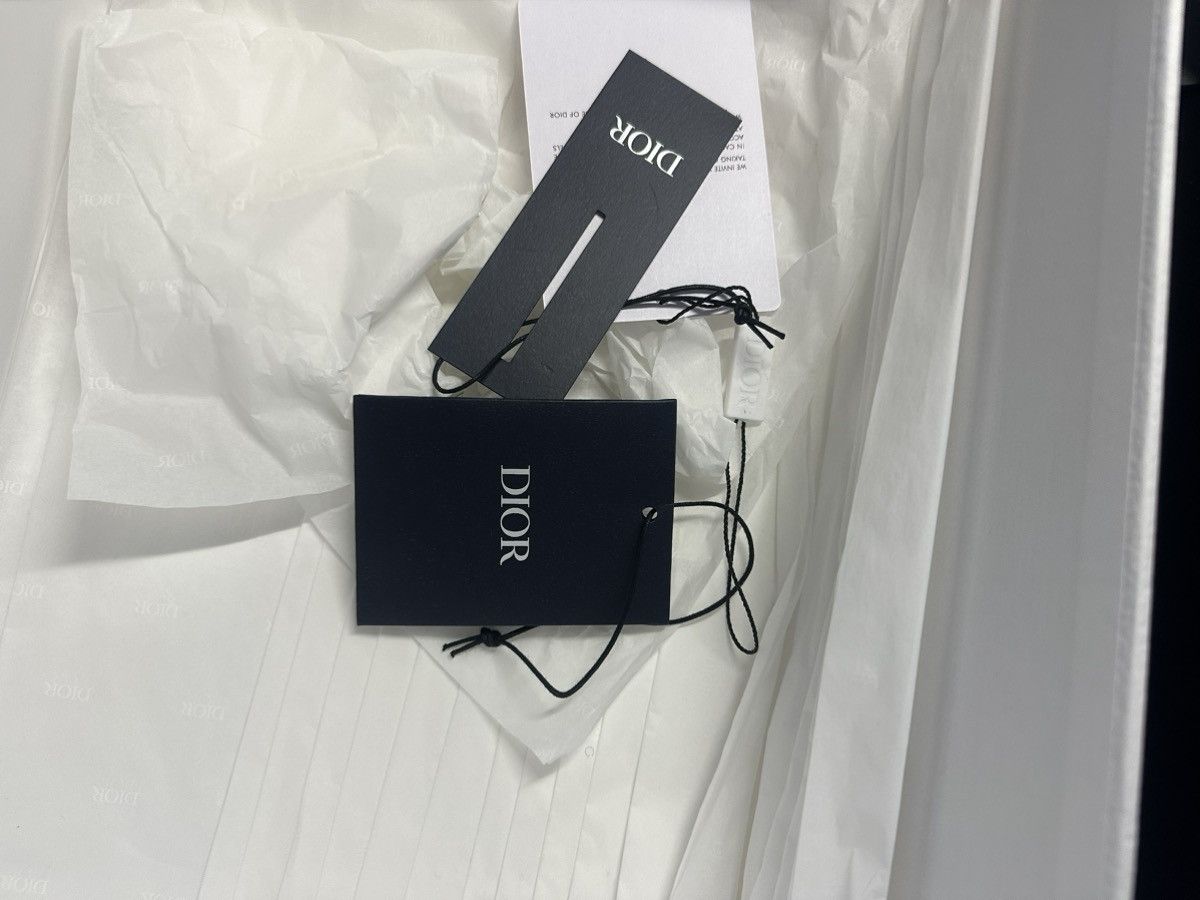 Dior CHRISTIAN DIOR COUTURE CAP GRAY AND FLUORESCENT ORANGE Size ONE SIZE - 8 Thumbnail