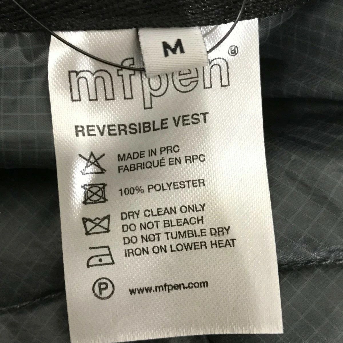 Mfpen MFPEN Reversible Studio Vest Gray Olive x Orange M Size US M / EU 48-50 / 2 - 7 Thumbnail