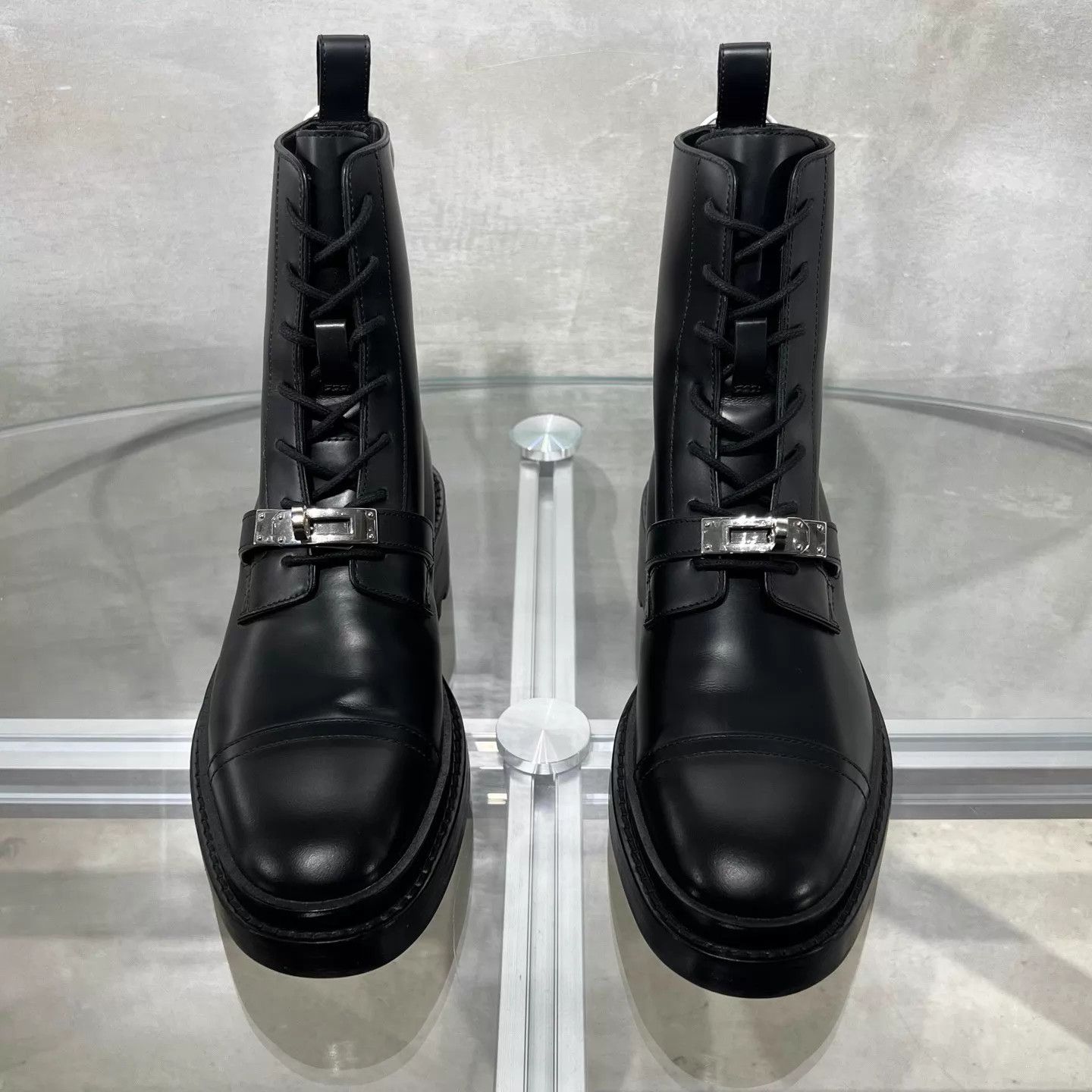 Hermes Hermes Kelly Black Martin Boots 36, New Size US 5.5 / IT 35.5 - 1 Thumbnail