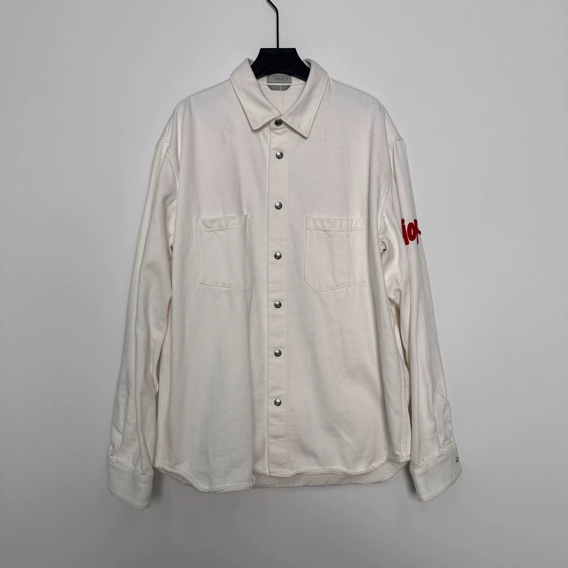 Dior Dior White Shirt l Men Size US L / EU 52-54 / 3 - 1 Thumbnail