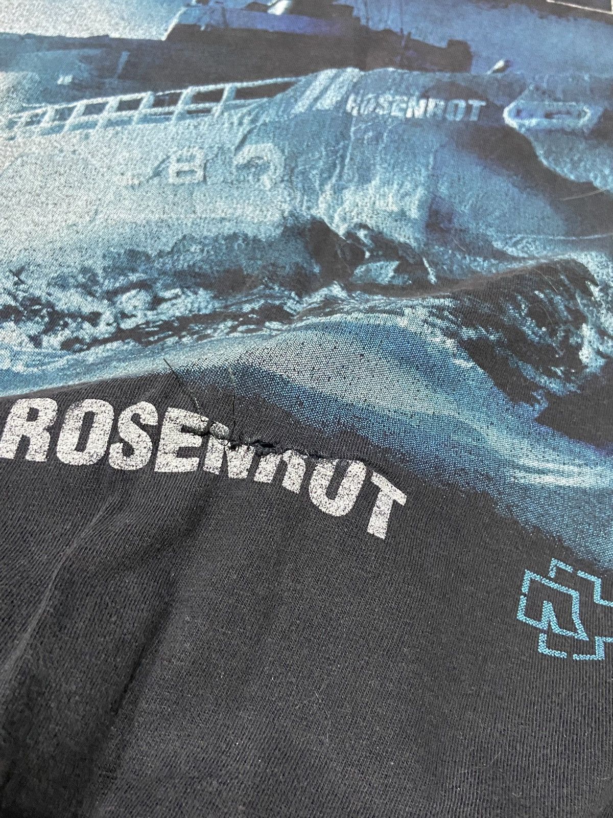 Band Tees Rammstein “Rosenrot” vintage ship t-shirt Size US S / EU 44-46 / 1 - 4 Thumbnail