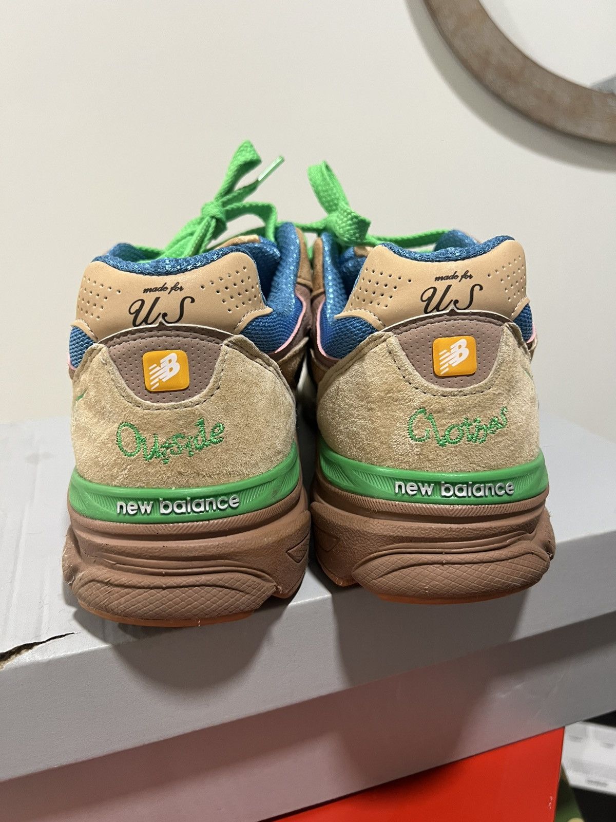 Joe Freshgoods × New Balance Joe Freshgoods x New Balance 990 v3 “Outside Clothes” Size US 11.5 / EU 44-45 - 3 Thumbnail