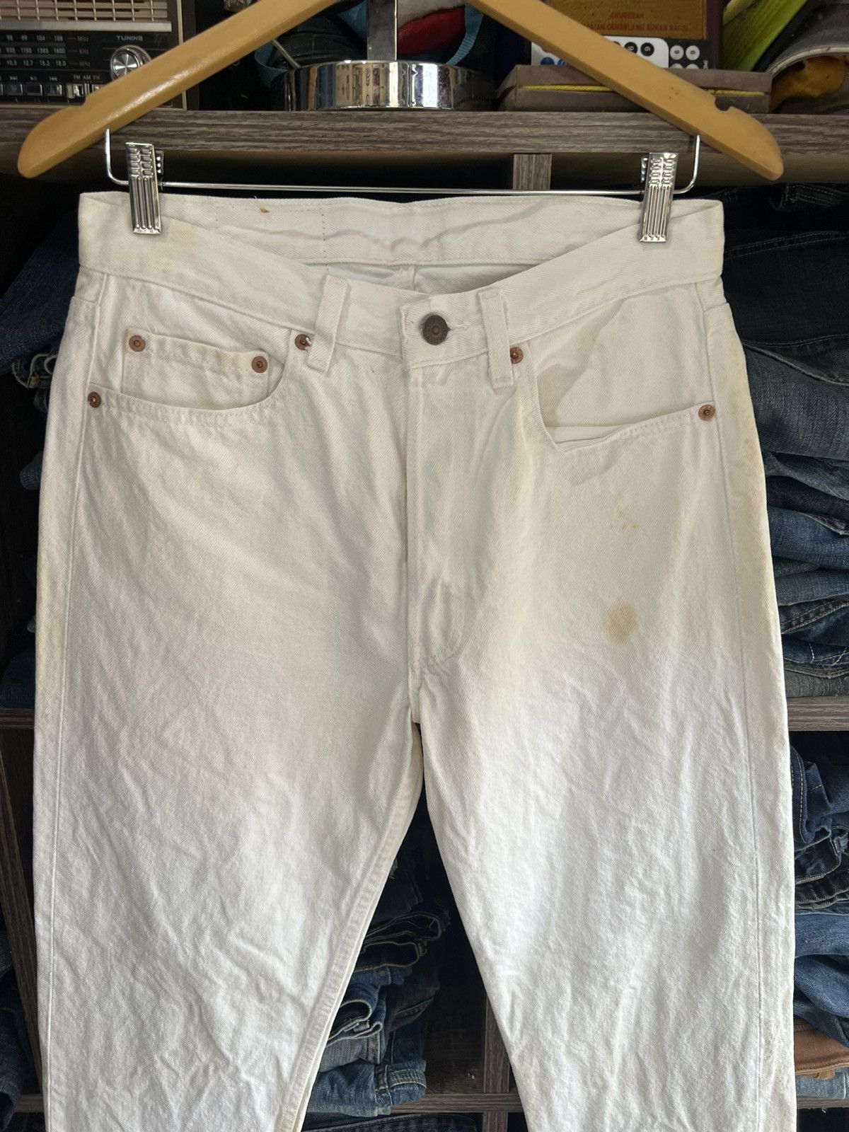 Levi's Vintage Clothing 🔥Vintage Levis 501 Button 520 Denim Size US 31 - 4 Thumbnail