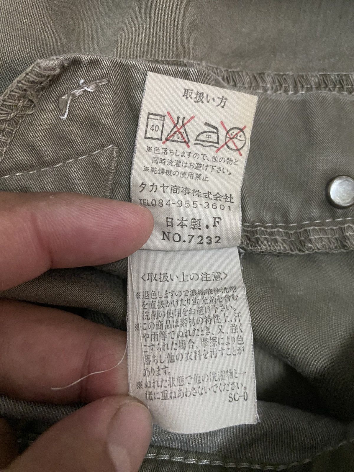 Japanese Brand × Vintage Vintage Bartack Japanese Distress Pants Size US 32 / EU 48 - 8 Thumbnail