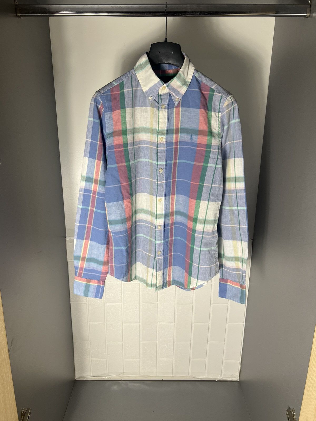 Polo Ralph Lauren × Vintage VERY RARE POLO RALPH LAUREN DESIGNER LONG SLEEVE SHIRT Y2K Size US M / EU 48-50 / 2 - 3 Thumbnail