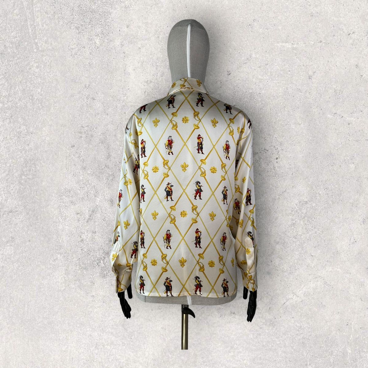 Escada Vintage ESCADA Margaretha Ley 100% Silk Musketeer Shirt Size XS / US 0-2 / IT 36-38 - 3 Thumbnail