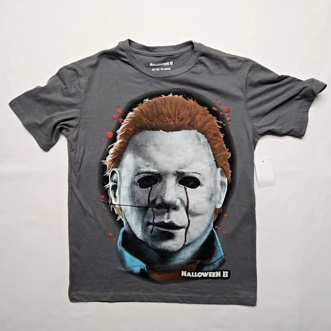Other Halloween II Michael Myers Tee Horror Movie Gray XS T-Shirt Size US XS / EU 42 / 0 - 1 Thumbnail