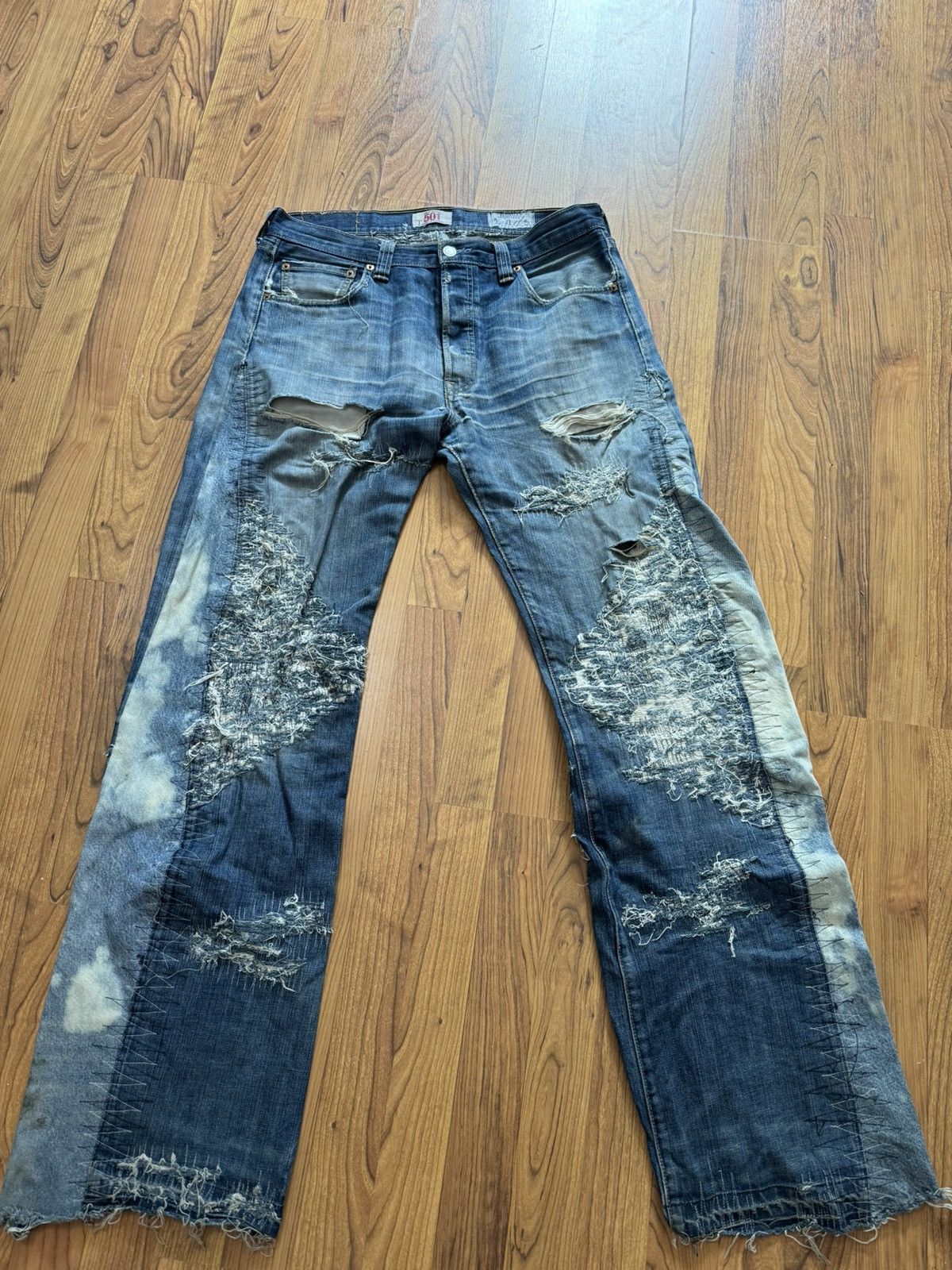 image of Ends Repair Clouded Boro Denim, Men's (Size 34)