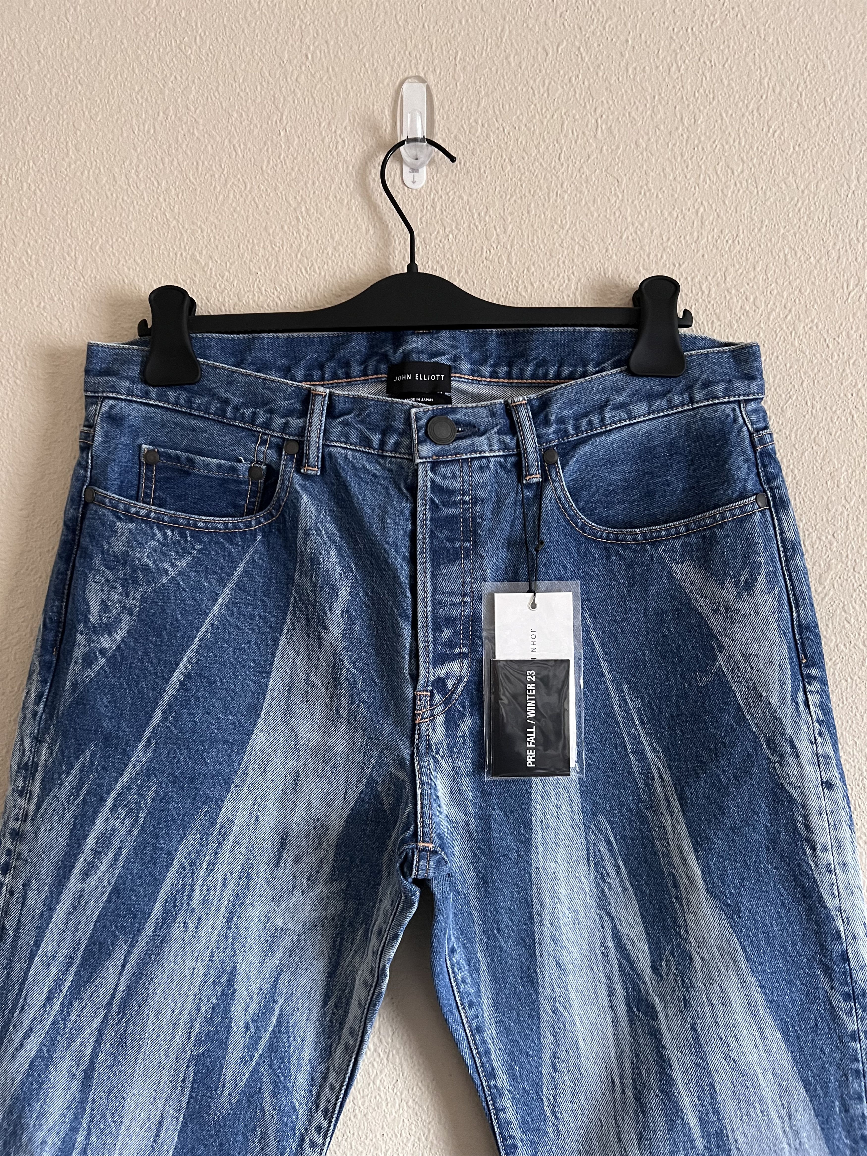 John Elliott John Elliott The Daze Sisyphus Jeans in Blue Size US 34 / EU 50 - 2 Thumbnail