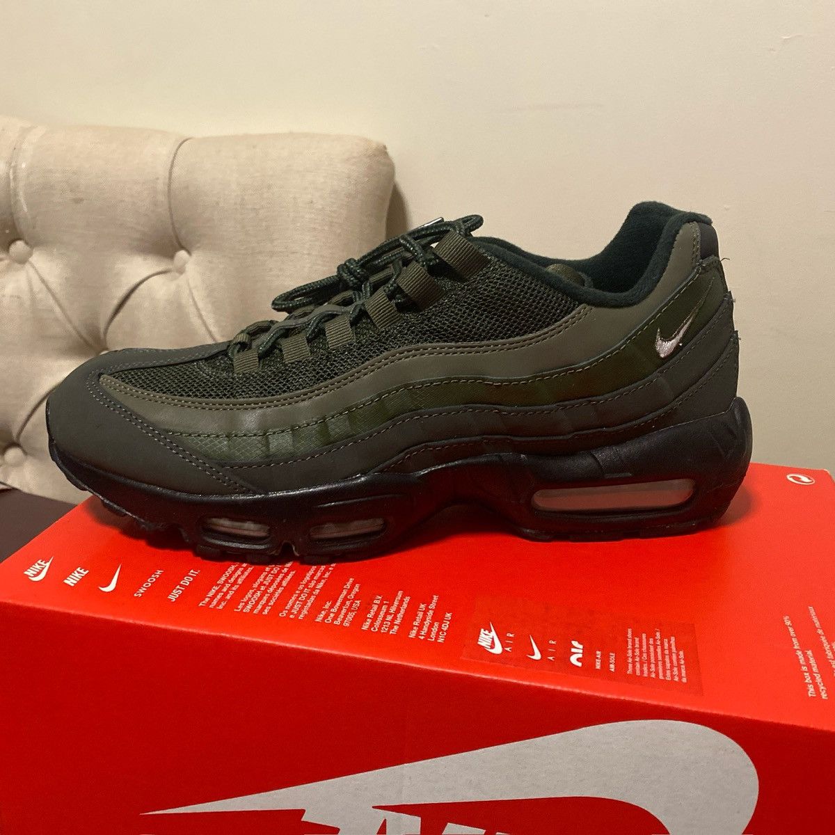 Nike Nike Air Max 95 Sequoia NEGOTIABLE Size US 8.5 / EU 41-42 - 5 Thumbnail
