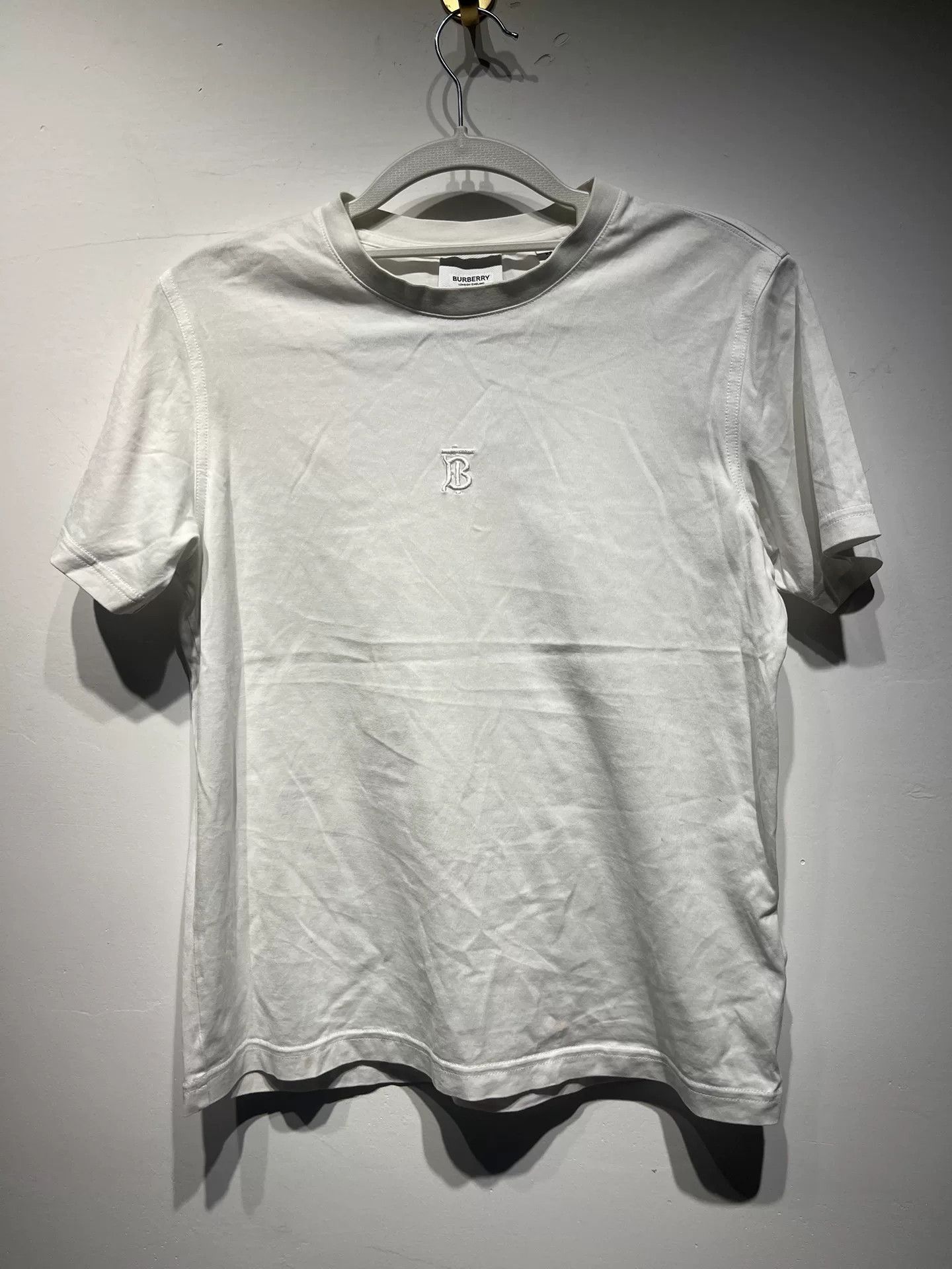 Burberry Burberry Retro Embroidered T-Shirt XS Women Size XS / US 0-2 / IT 36-38 - 1 Thumbnail