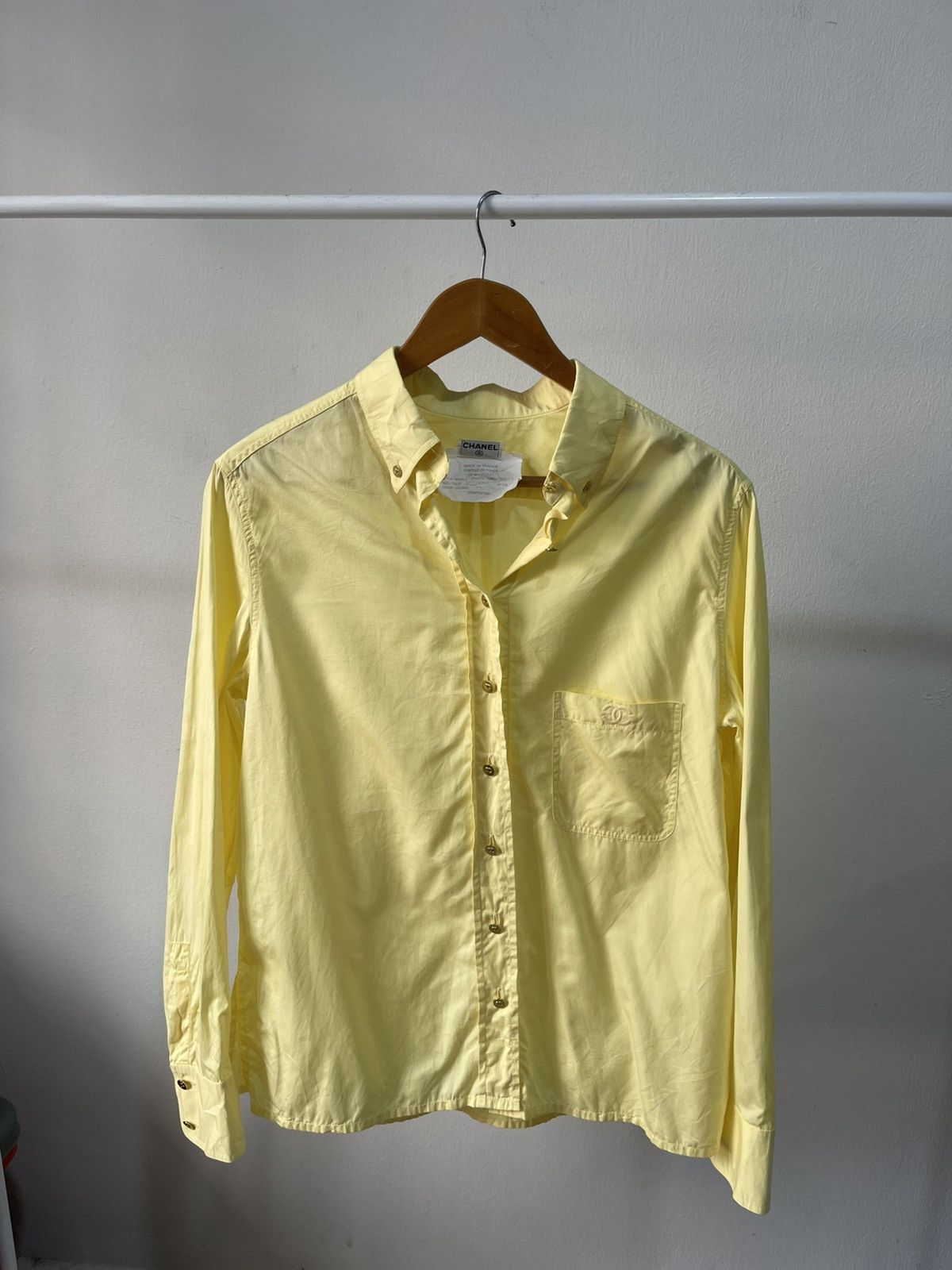 Chanel Vintage Chanel CC Logo Button Up A2 Size US M / EU 48-50 / 2 - 3 Thumbnail